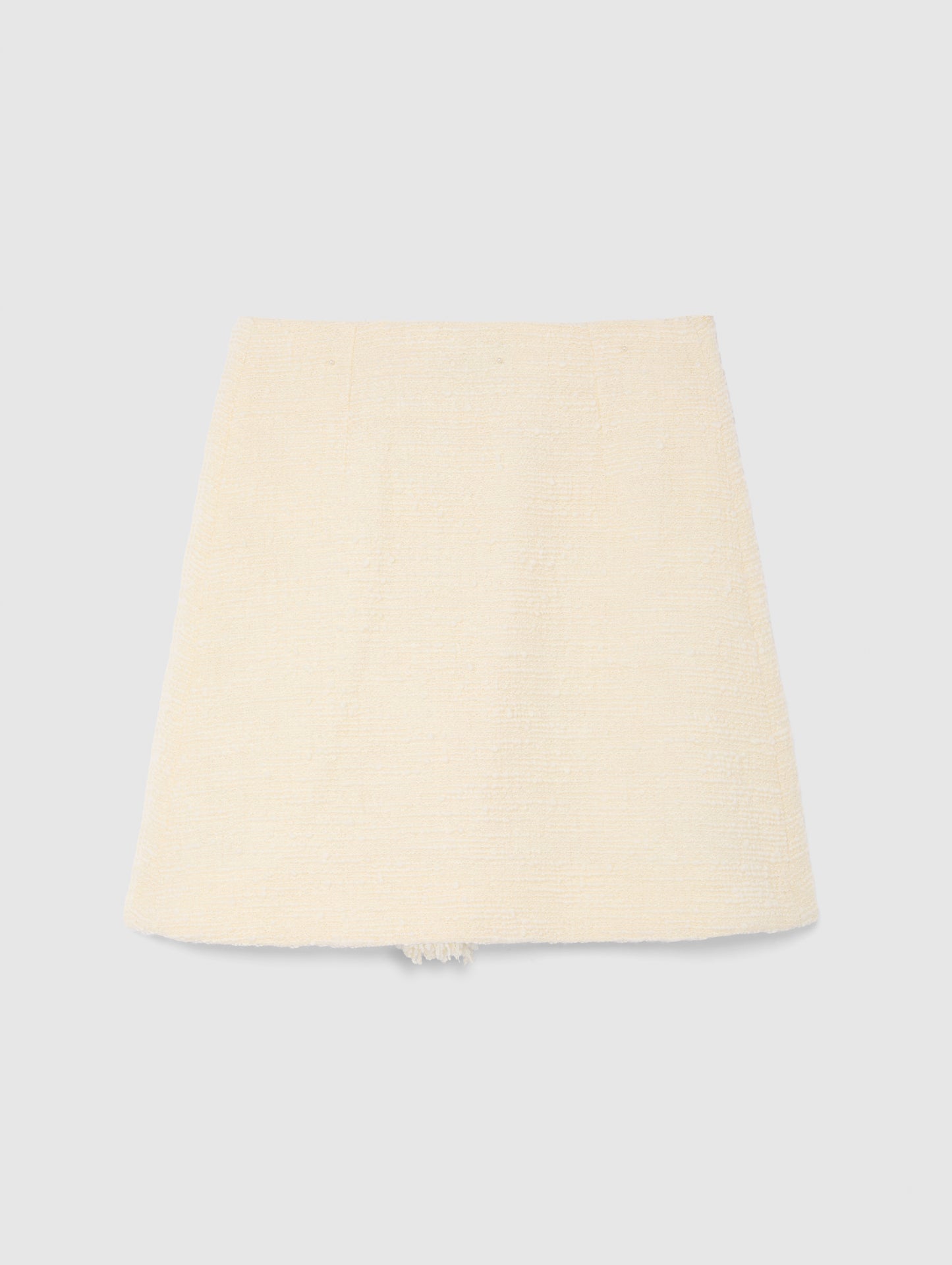 FRINGE SKIRT IN VANILLA CREAM