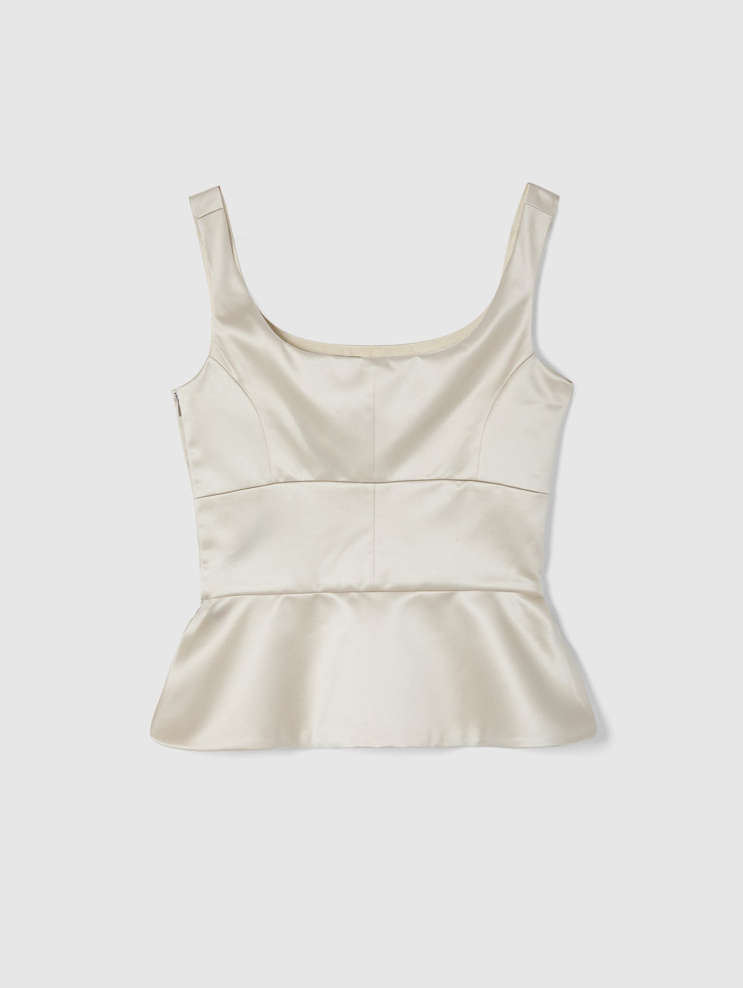 BODICE TOP IN CHAMPAGNE
