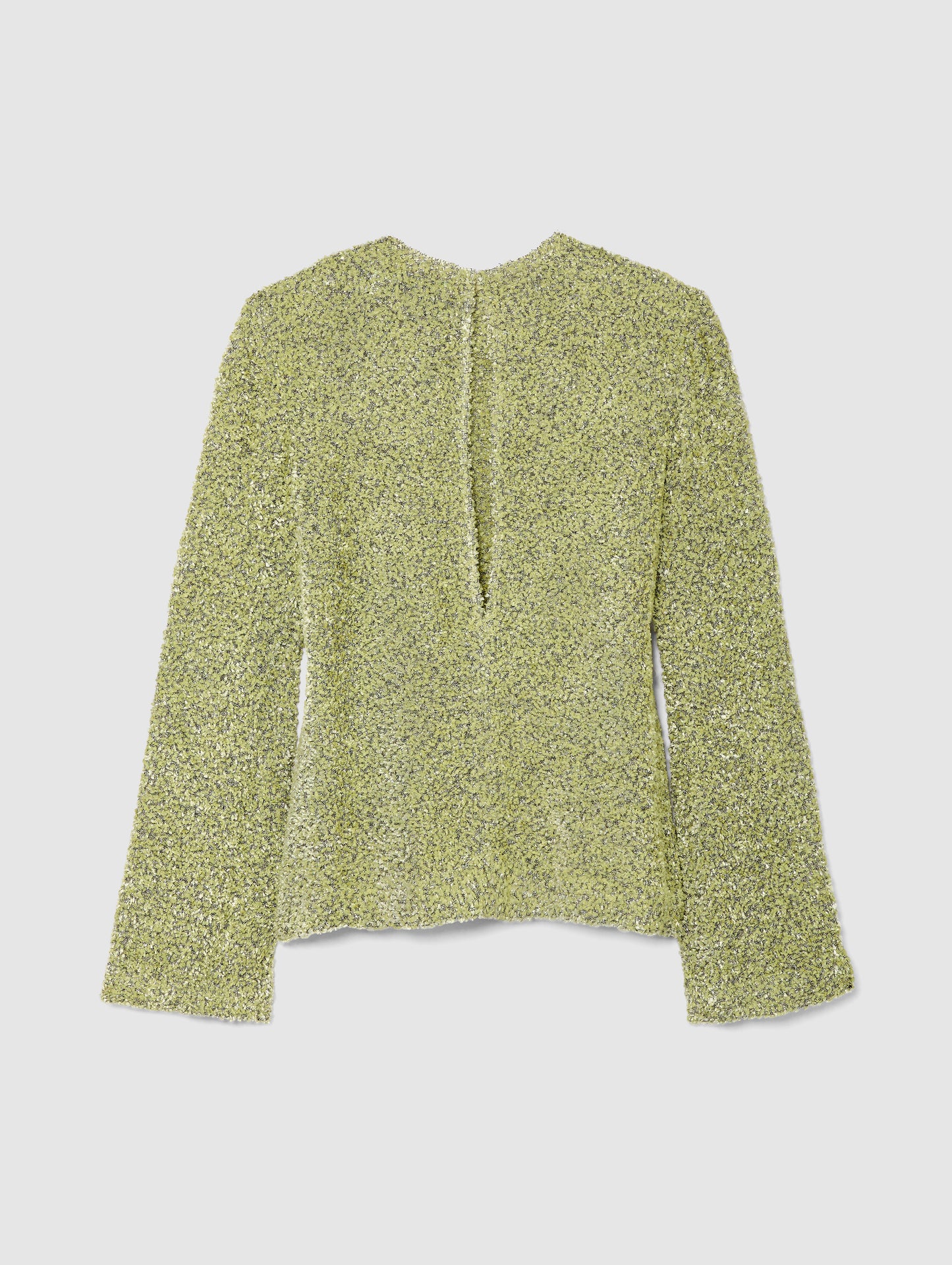 ELORA TOP IN CHENILLE TWEED