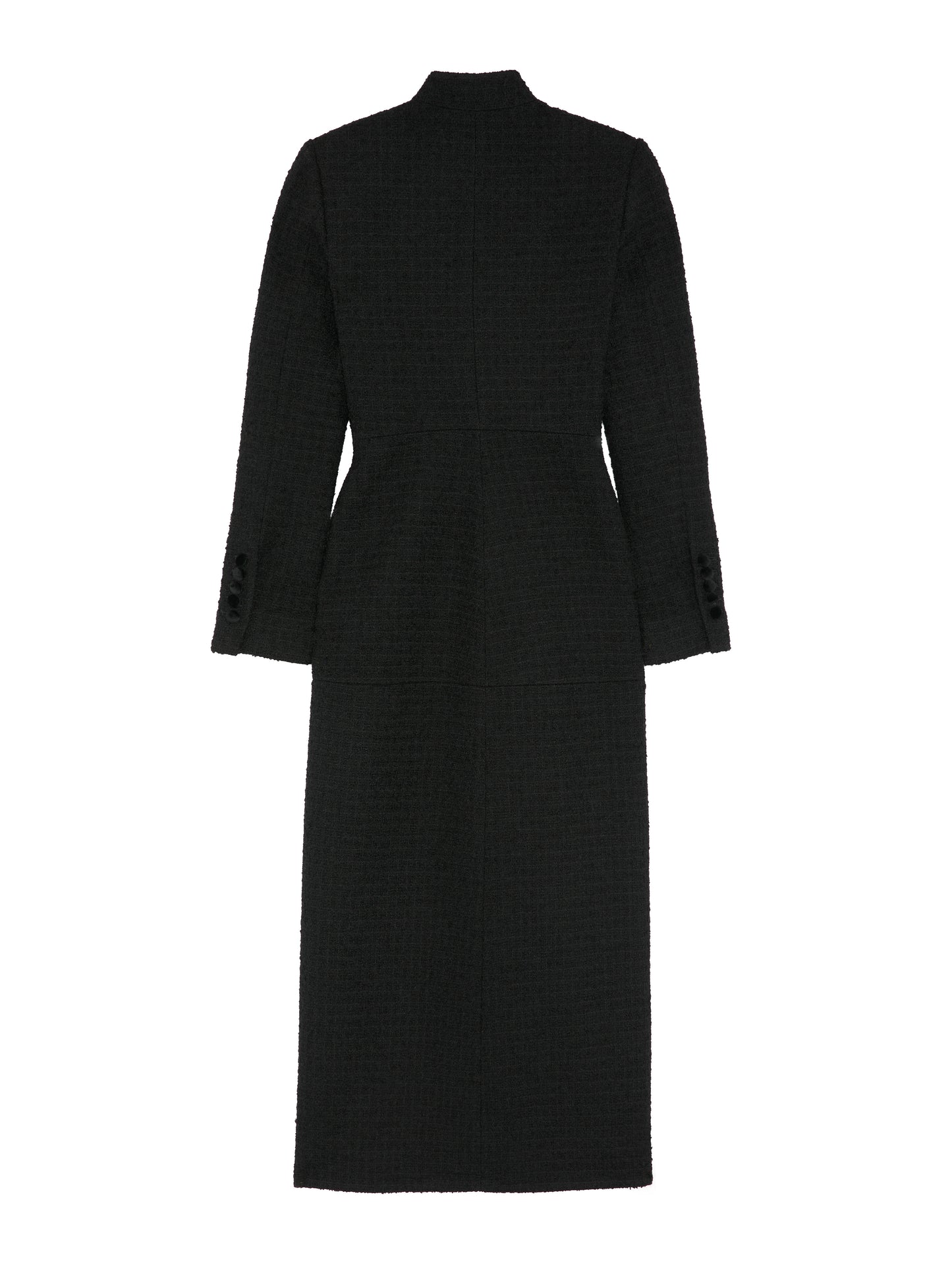 WOOL TWEED IMPERIAL COAT