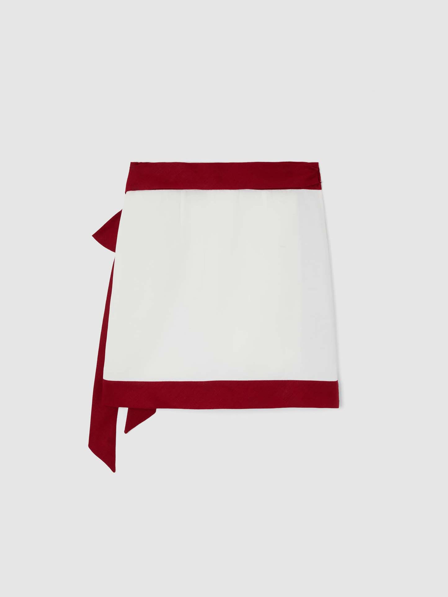WRAP LINEN SKIRT