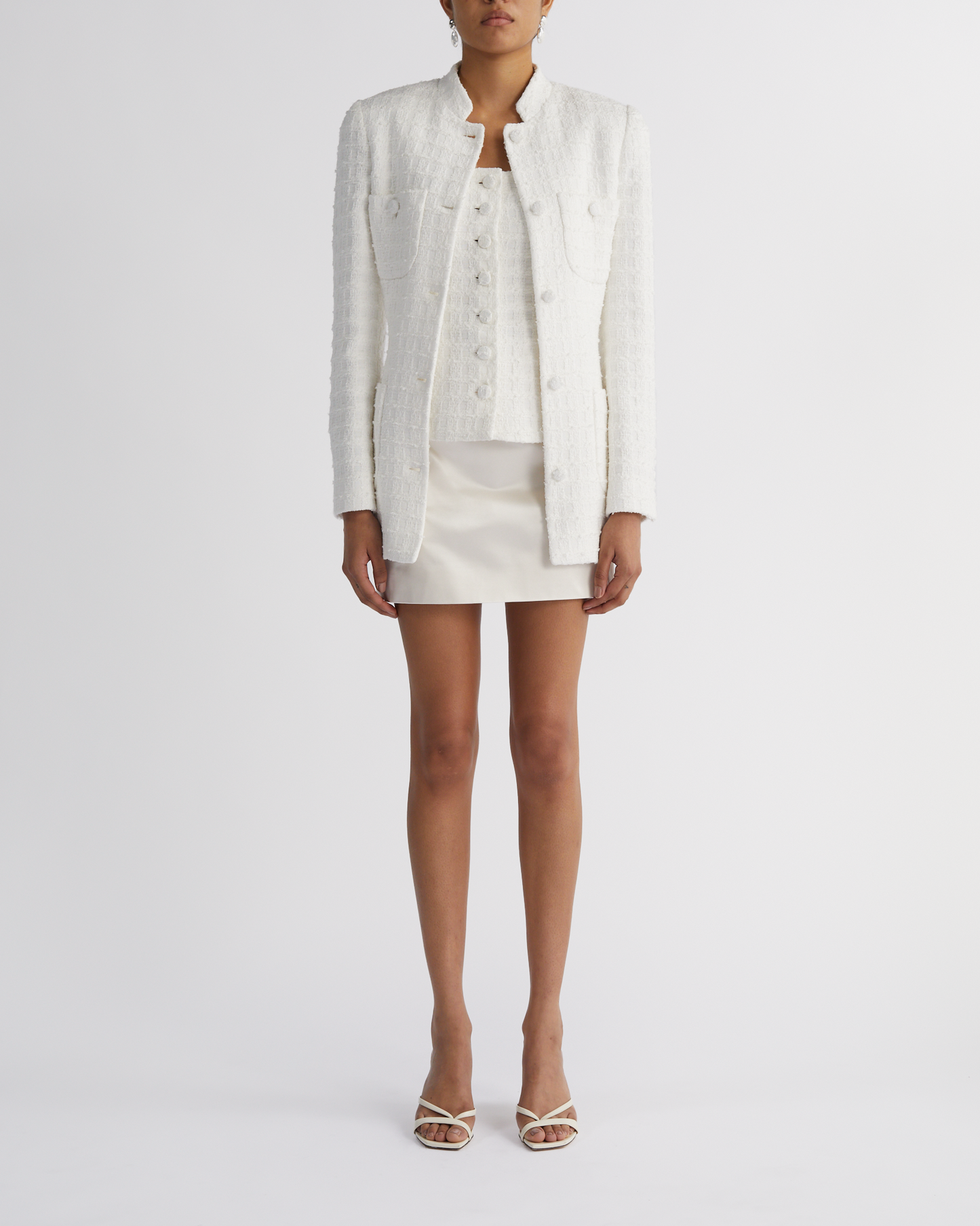 IVORY VERA MINI SKIRT