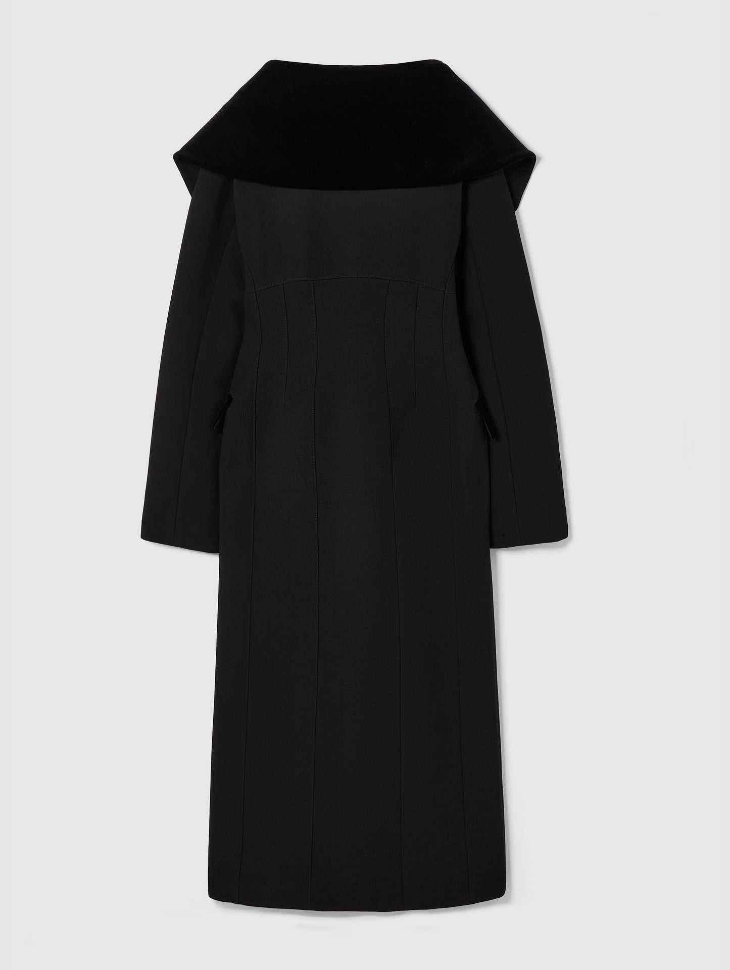 DOUBLE BREASTED HOURGLASS COAT