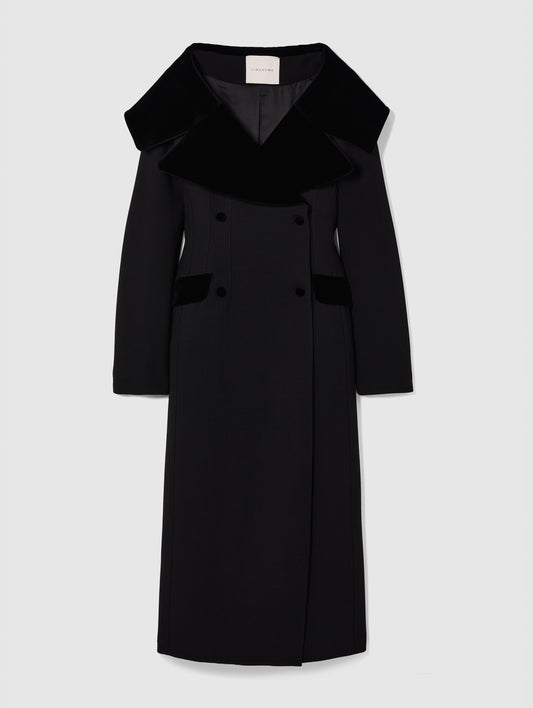DOUBLE BREASTED HOURGLASS COAT