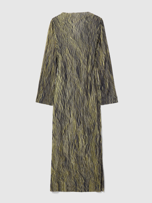 LEIGHTON PLISSE DRESS