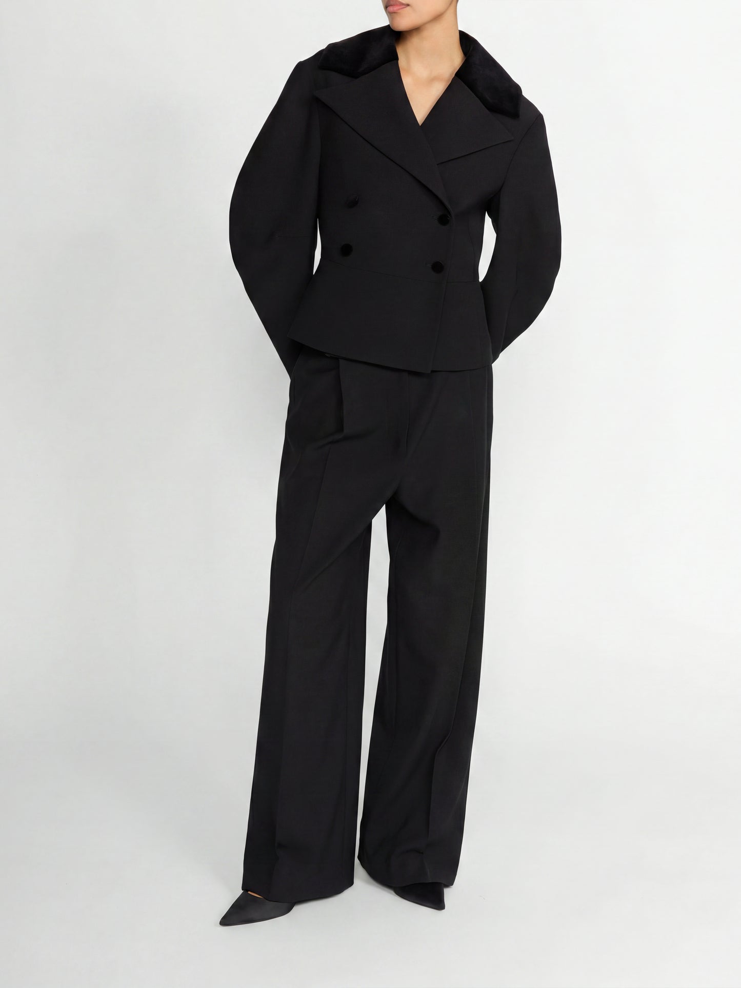 MIKA TROUSER IN MIDNIGHT BLACK