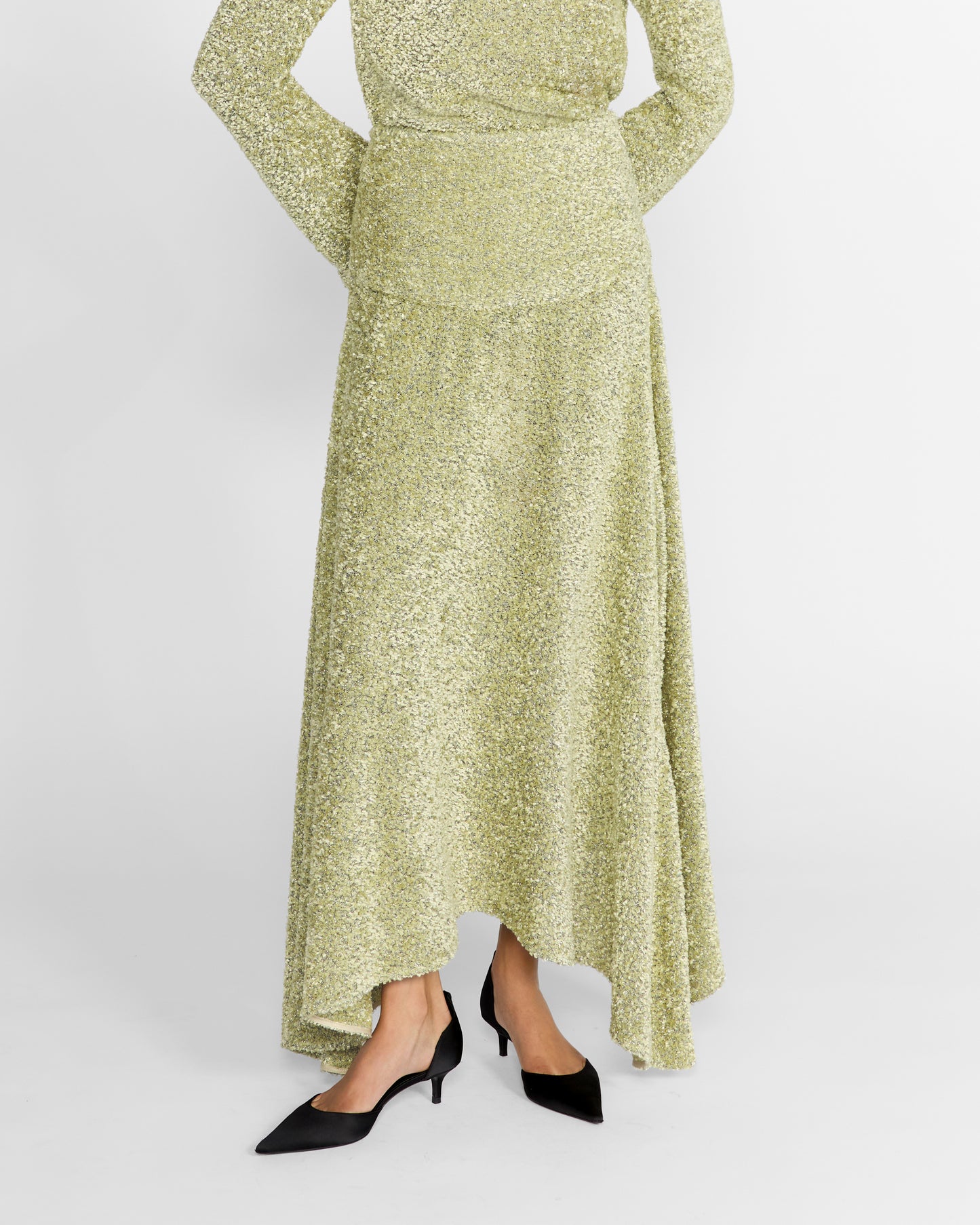 INGRID SKIRT IN CHENILLE TWEED