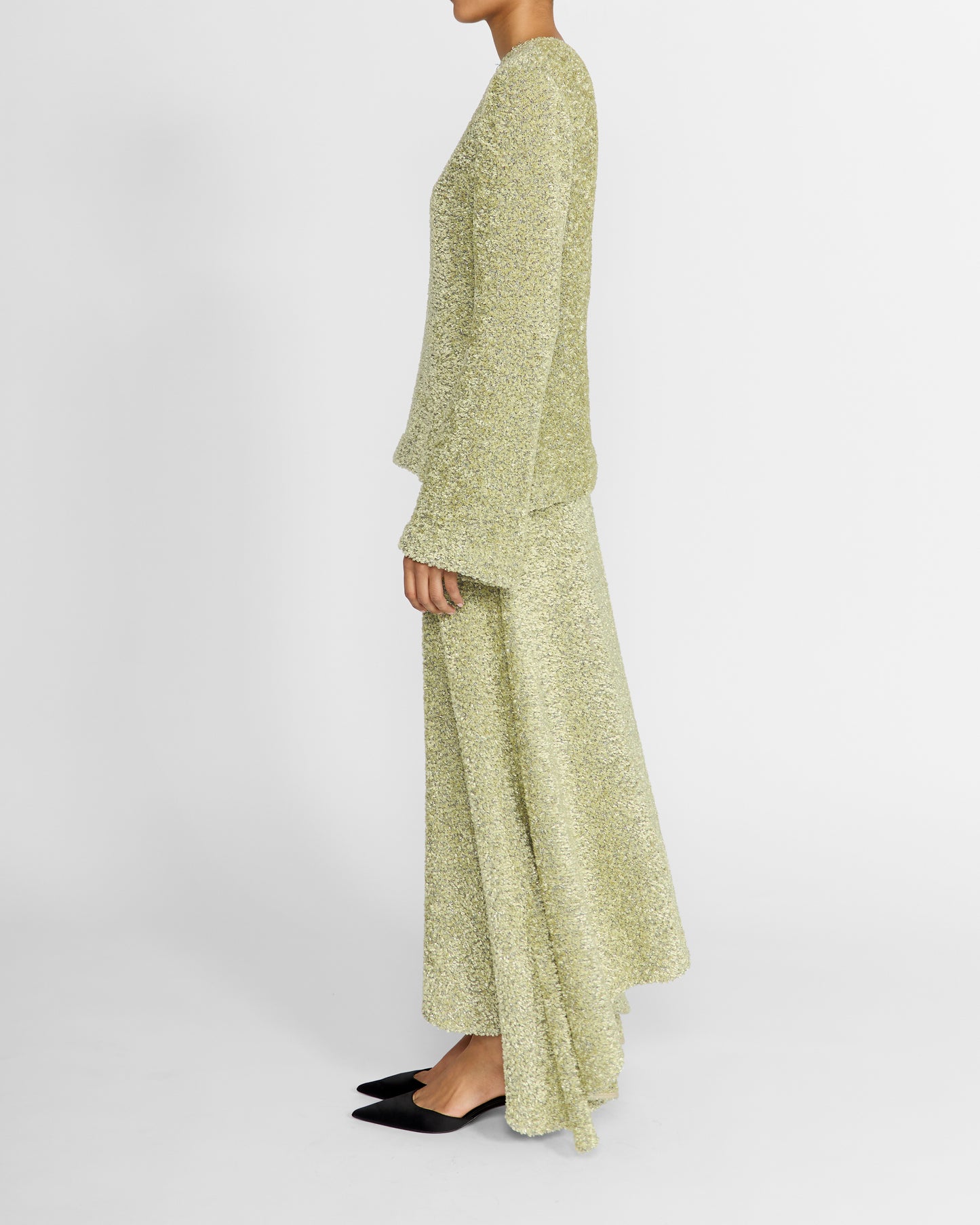INGRID SKIRT IN CHENILLE TWEED