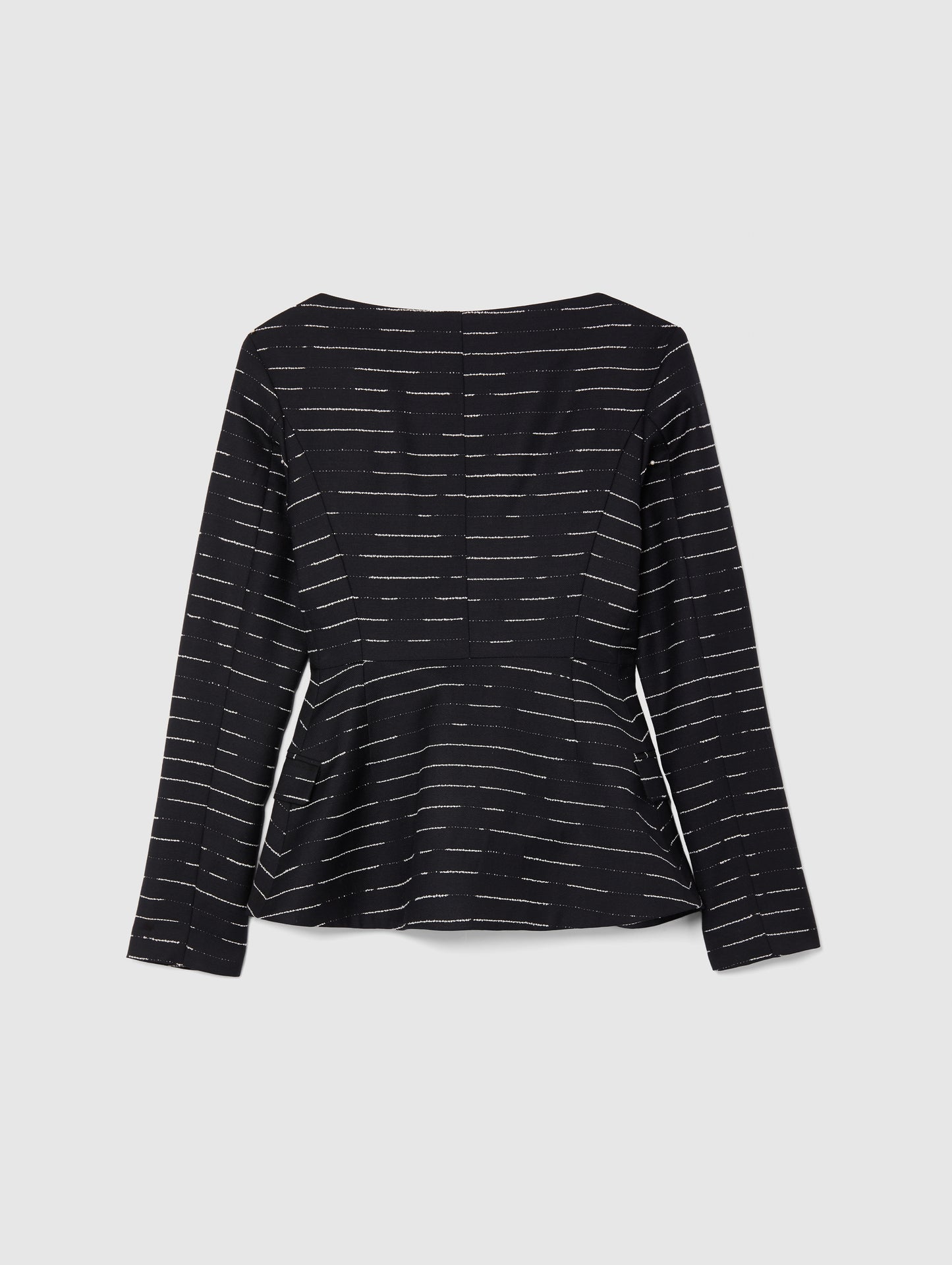 CHARLOTTE TOP BLACK AND WHITE