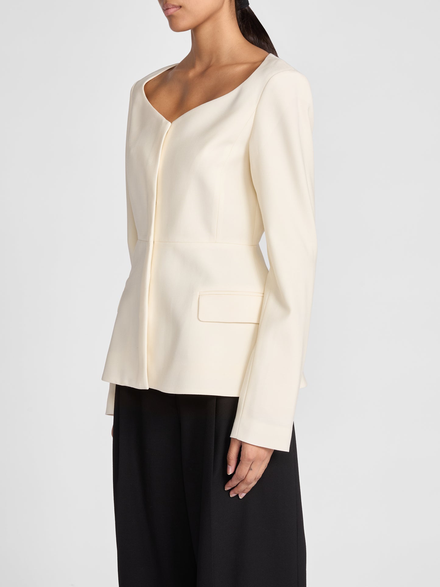 CHARLOTTE TOP IVORY