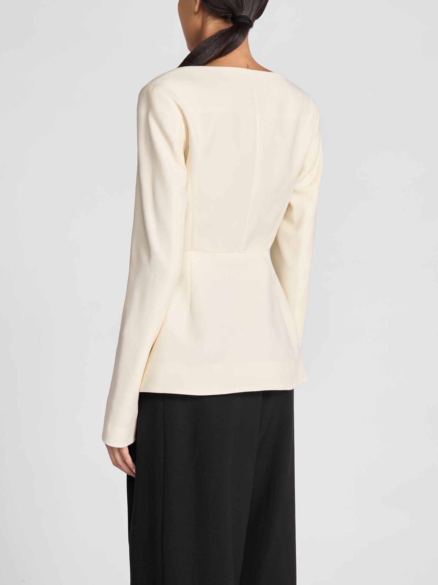 CHARLOTTE TOP IVORY