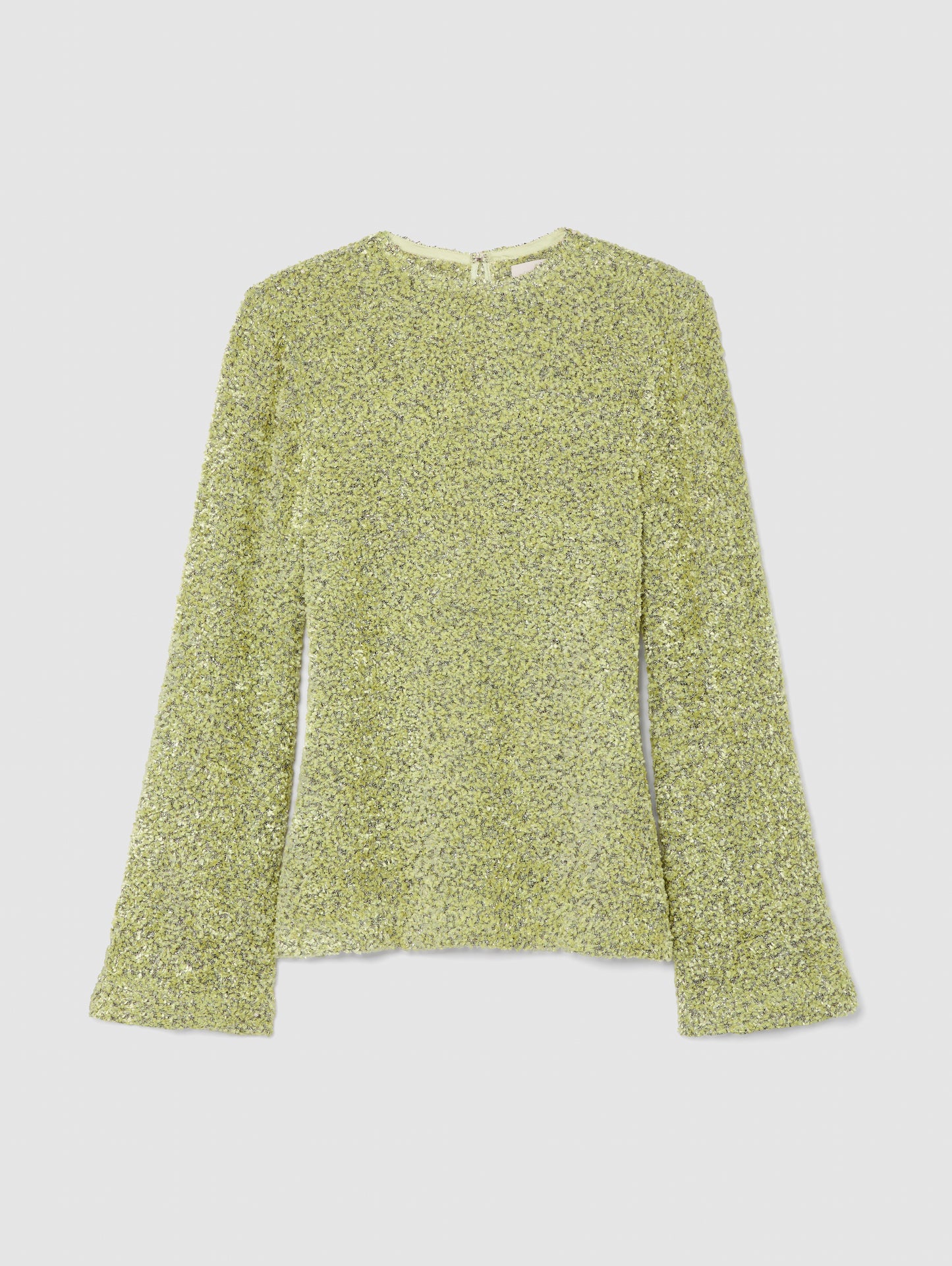 ELORA TOP IN CHENILLE TWEED