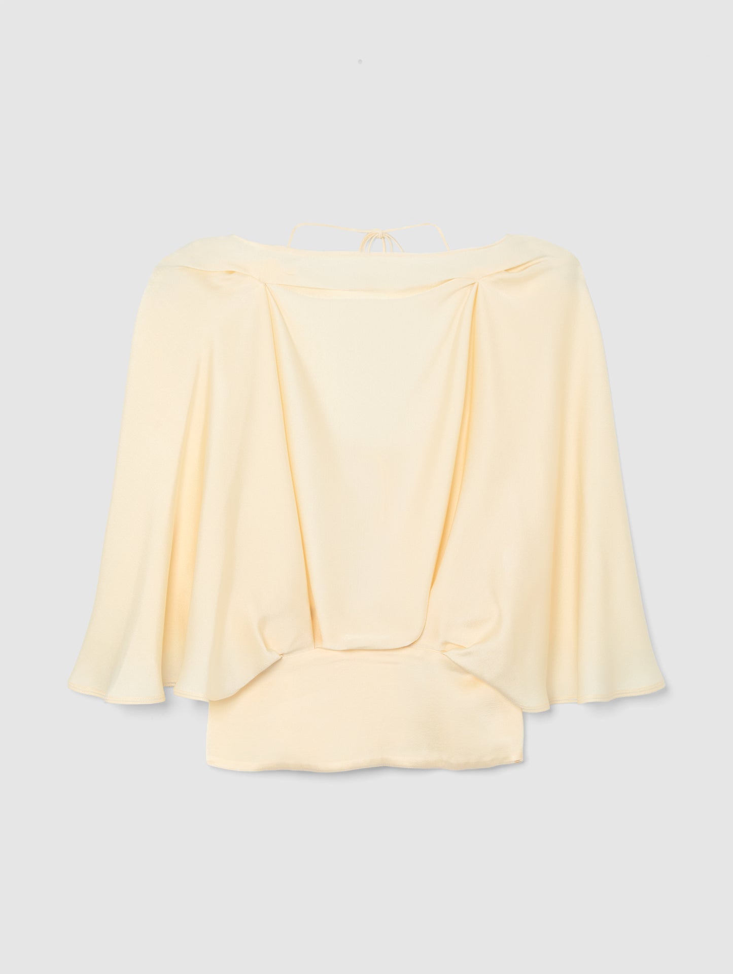 FAYE DRAPED TOP WITH OPEN BACK