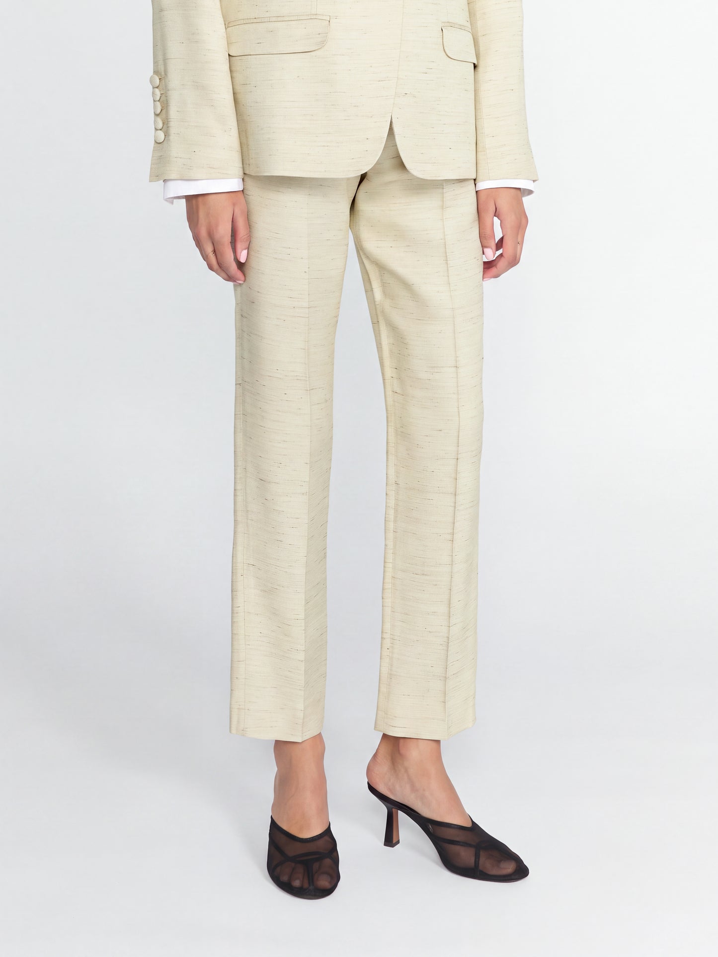 LILIAN SLIM FIT TROUSER SAND