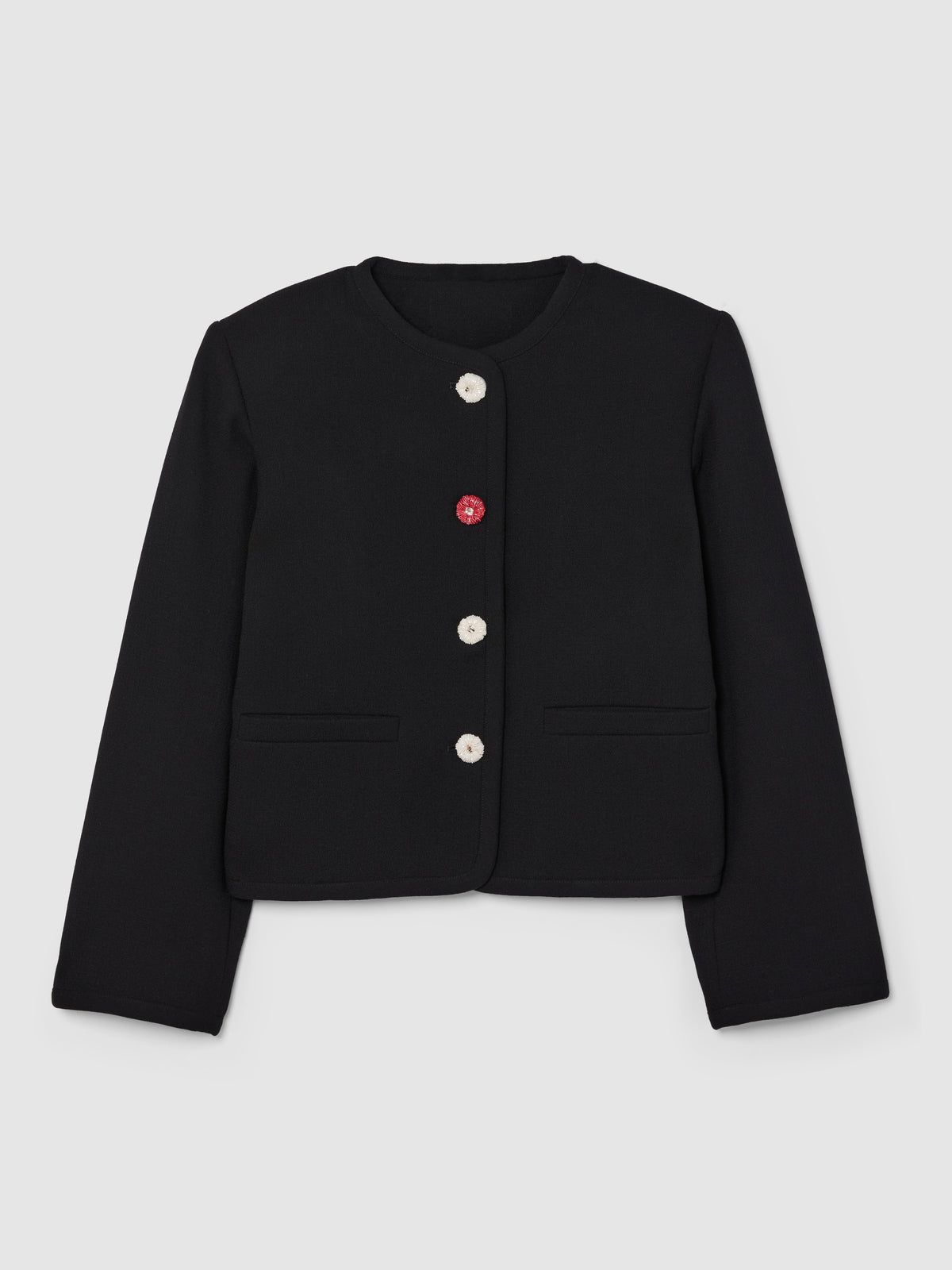 FLOWER BUTTON CORA JACKET