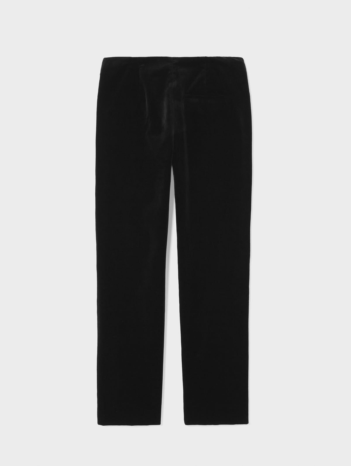 LILIAN SLIM-FIT VELVET TROUSERS