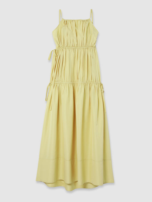ELLA SILK TIE DRESS