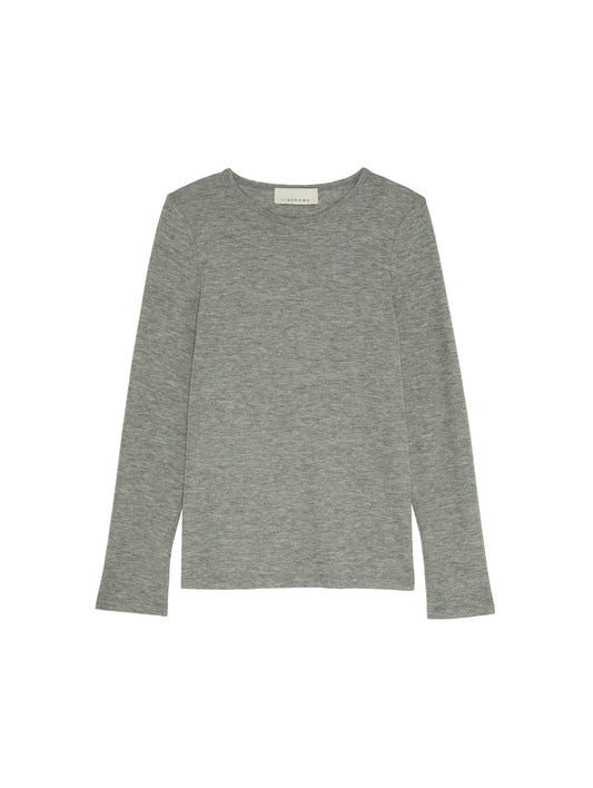 CASHMERE JERSEY LONG SLEEVE TOP