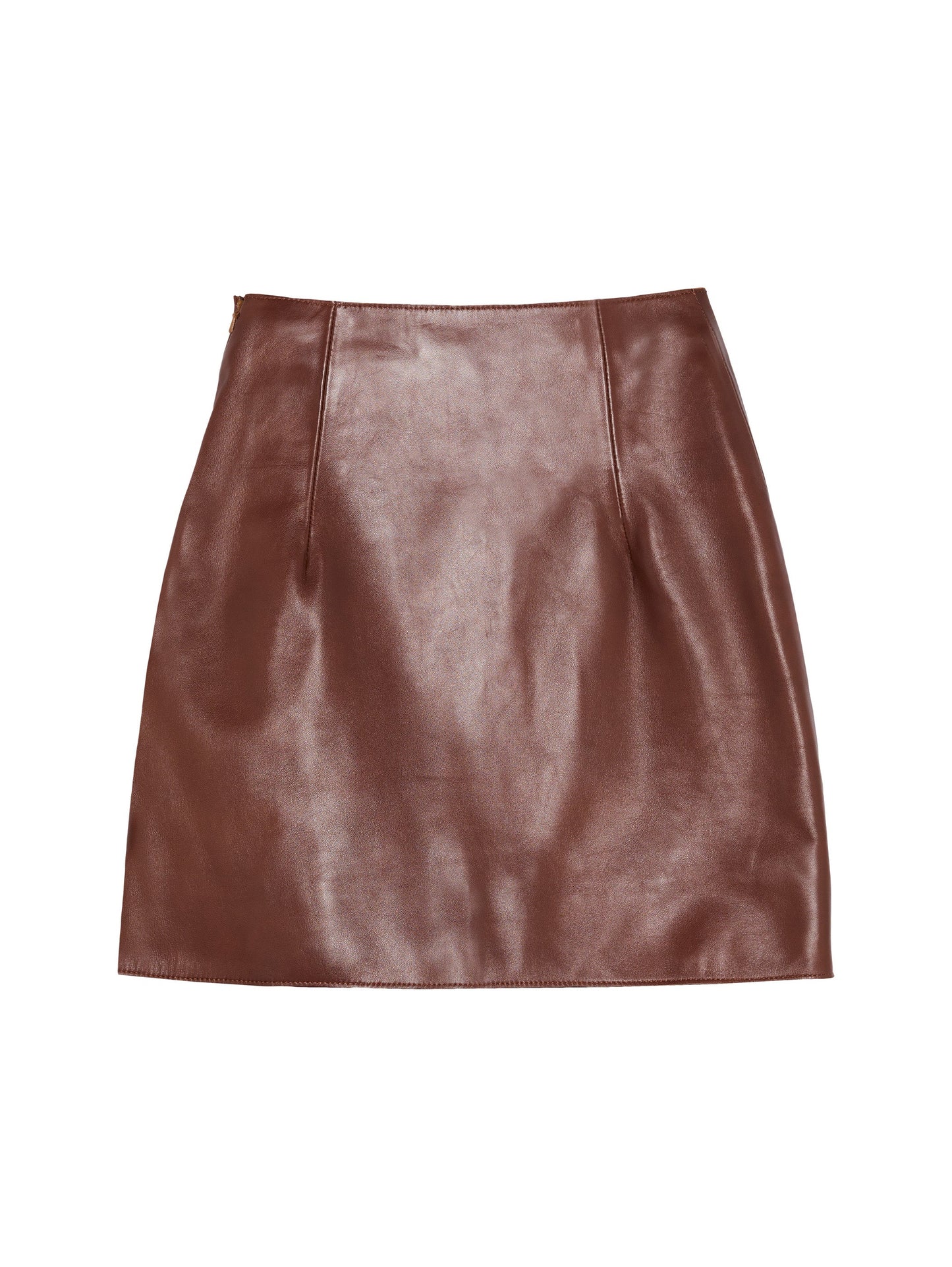 MAHA MINI SKIRT WHISKEY