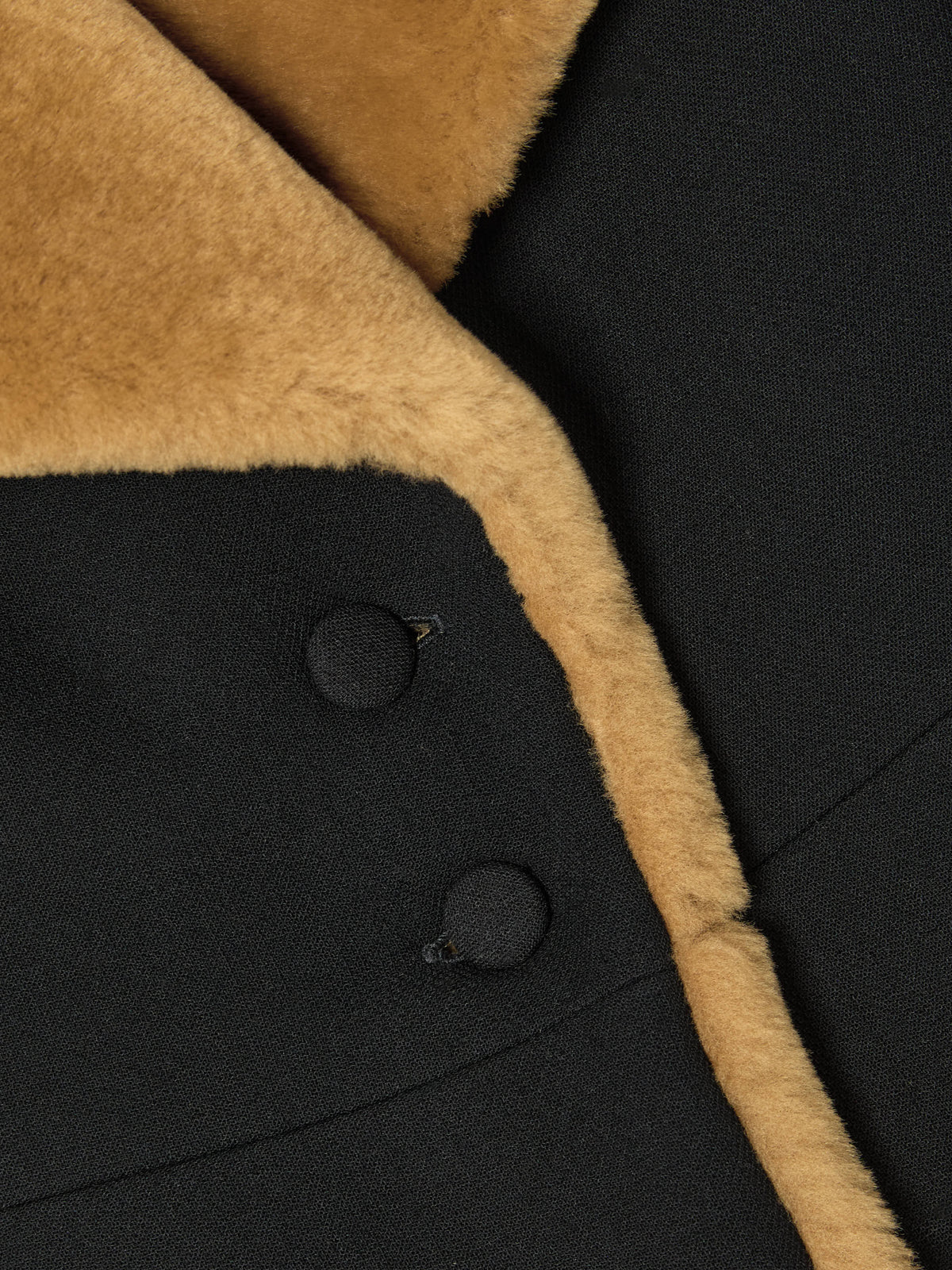 JIANI JACKET WITH SHEARLING COLLAR