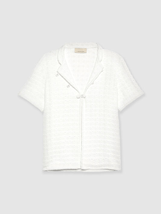 CHUNKY TWEED HETTY SHIRT