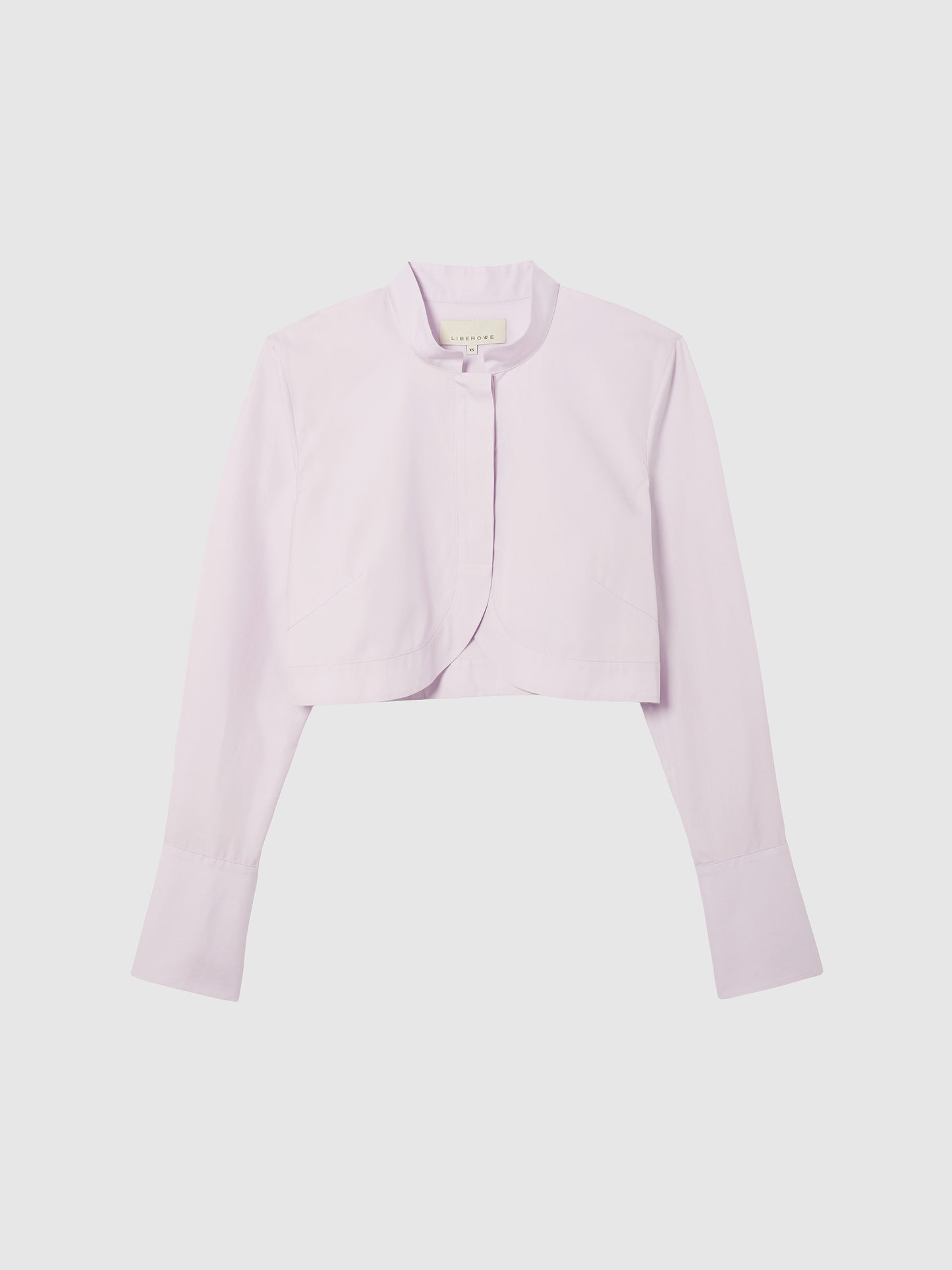 CROPPED LILAC NERHU SHIRT
