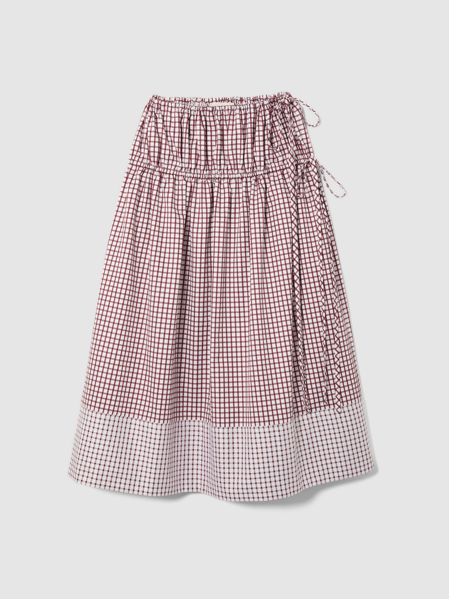 EVE TIE SKIRT CHECK