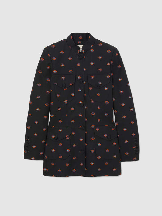 FLORAL PRINT RAJA SIGNATURE JACKET