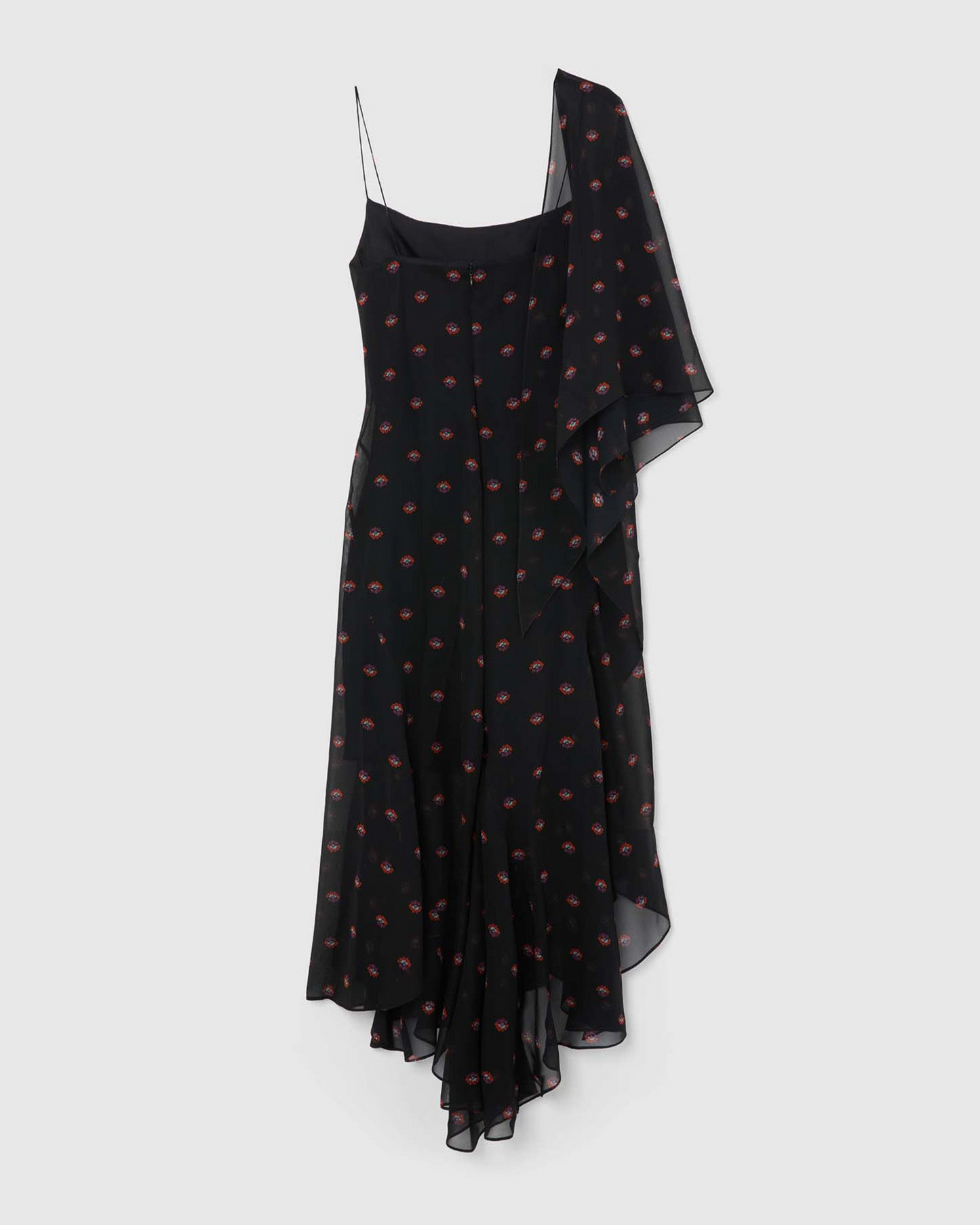 AUBREY SILK SCARF DRESS