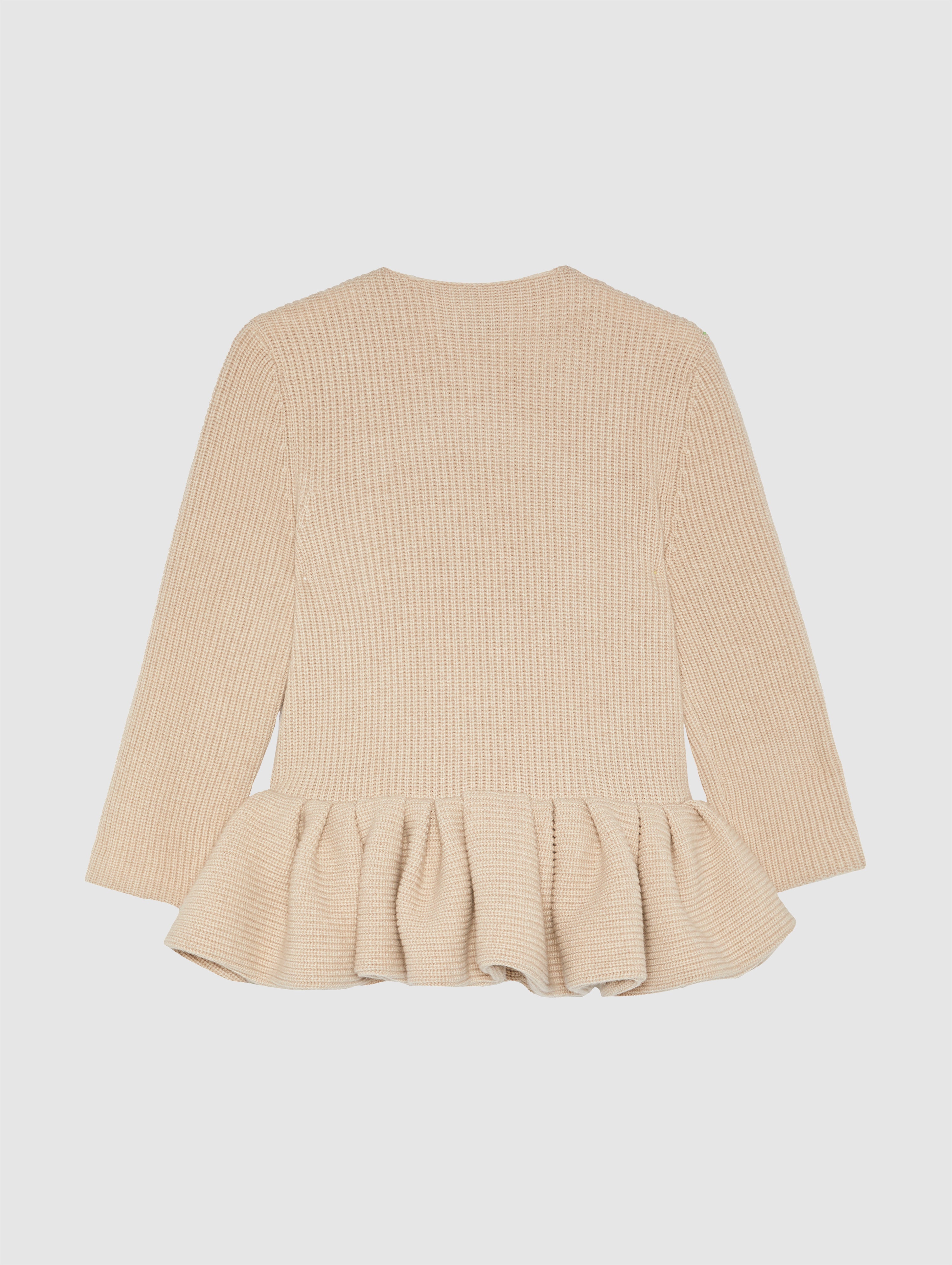 Knitted peplum | Liberowe – LIBEROWE
