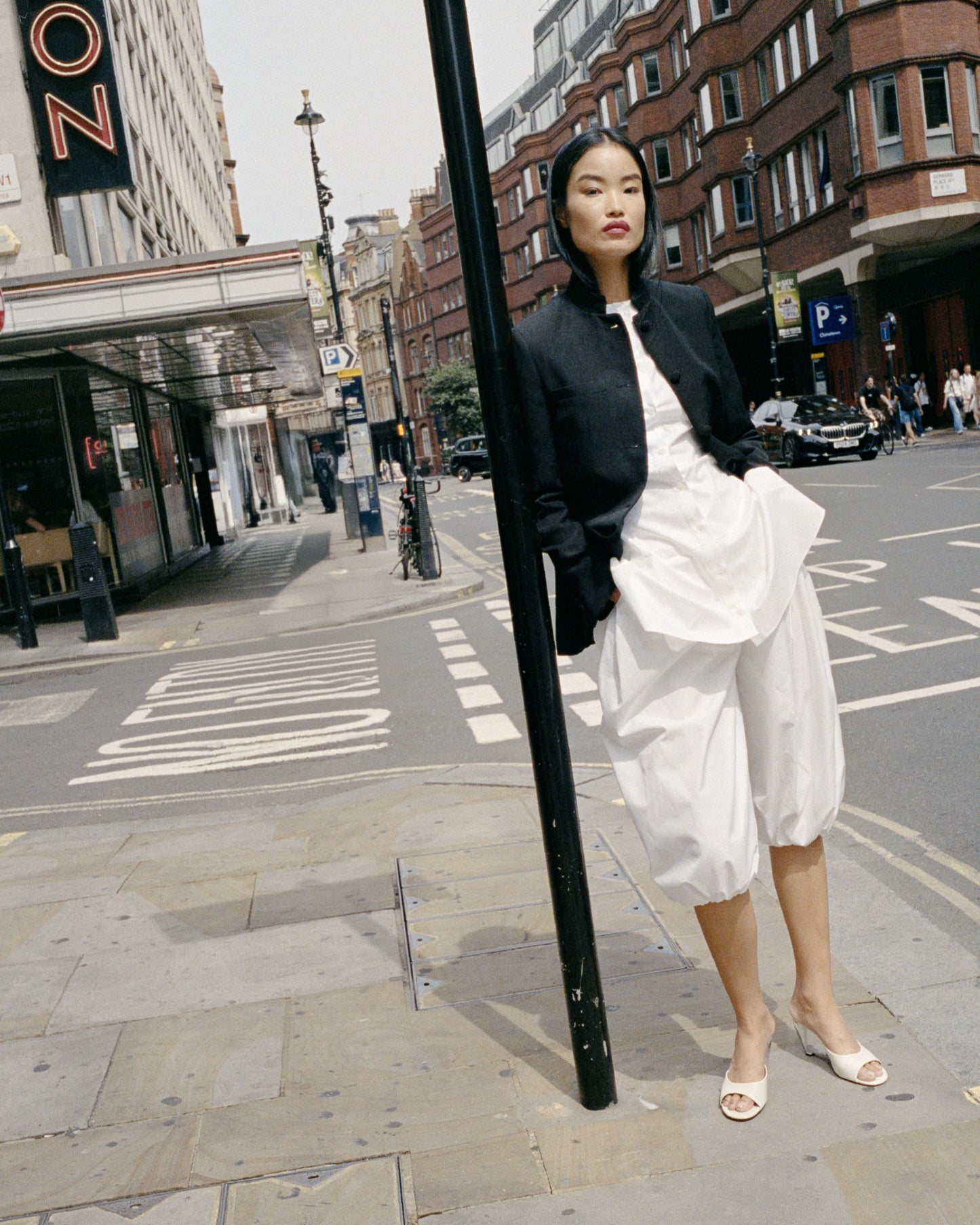ARDEN BALLOON TROUSERS WHITE
