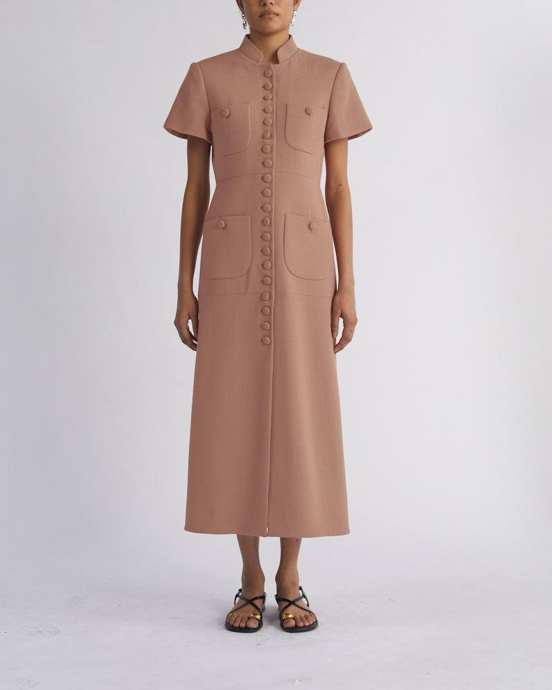 TERRACOTTA IMPERIAL DRESS
