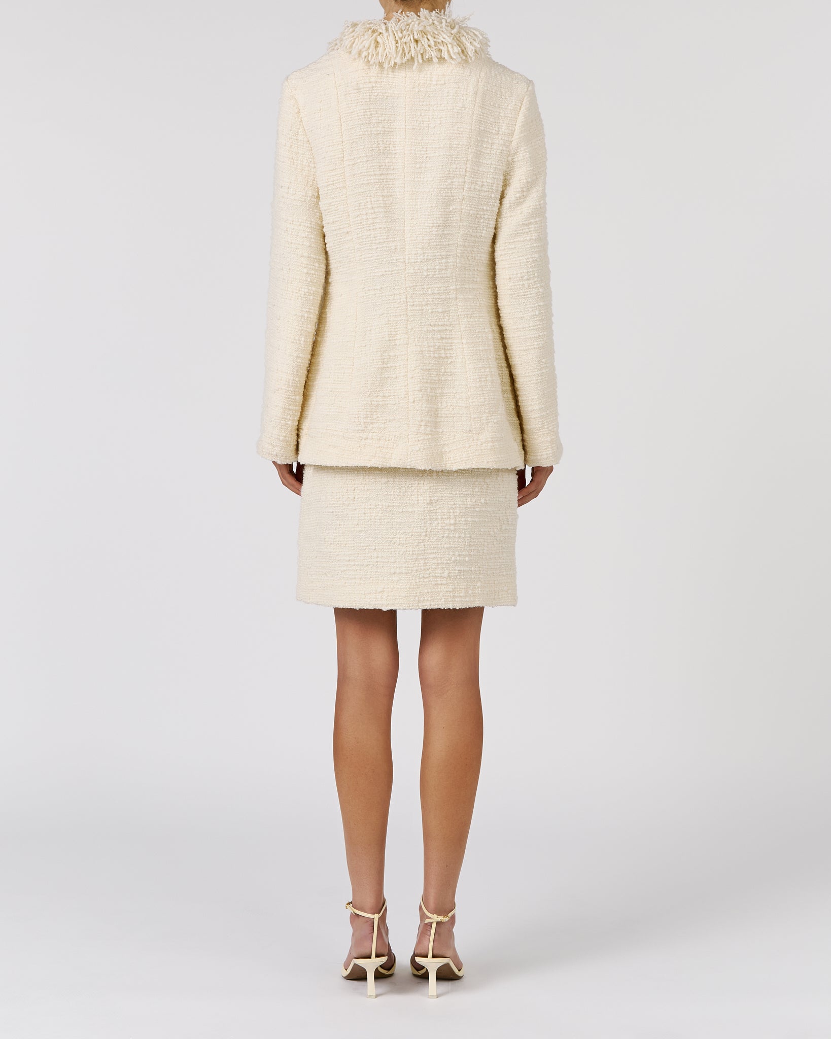 FRINGE TRADER JACKET IN VANILLA CREAM – LIBEROWE