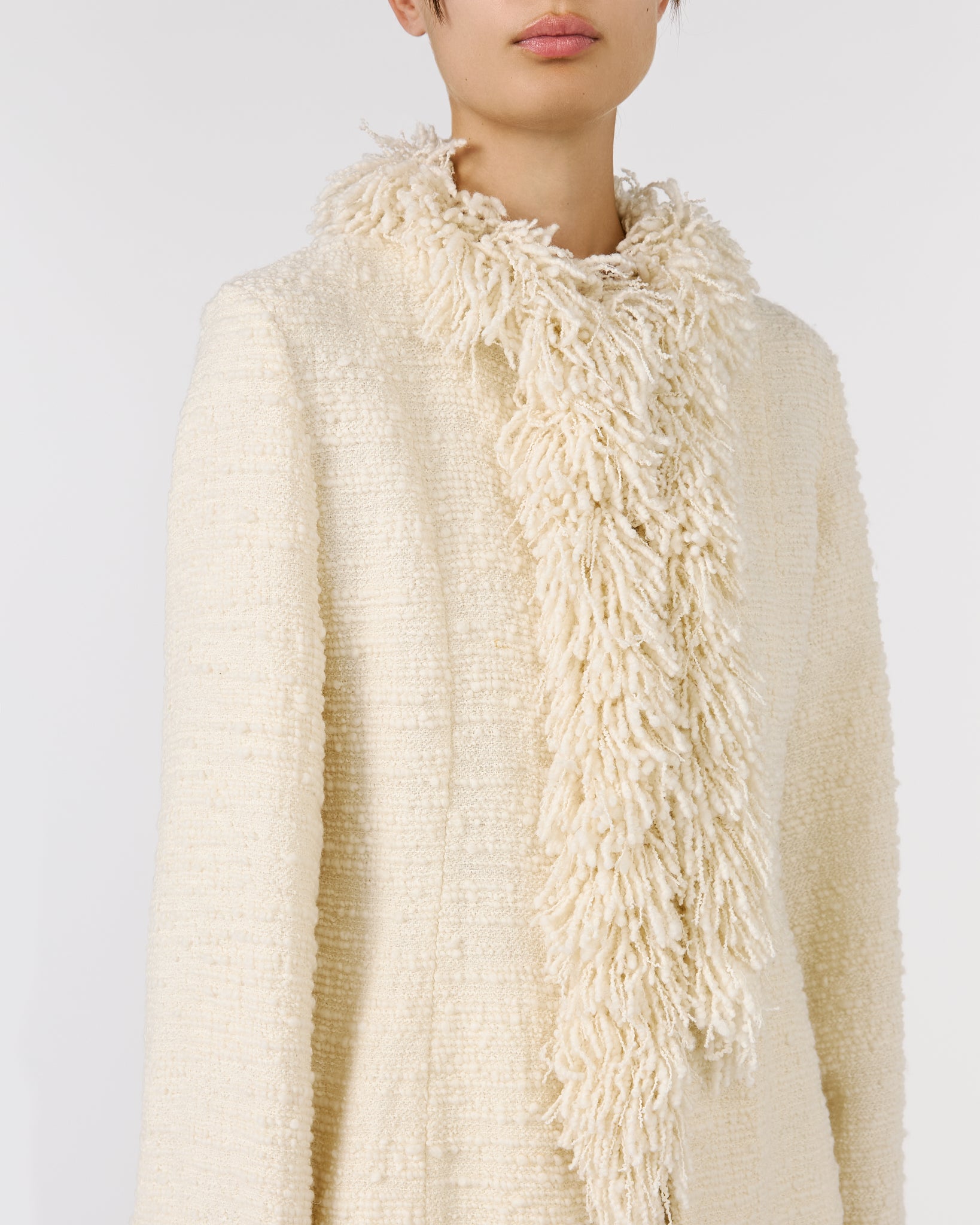 VANILLA FRINGE TRADER JACKET – LIBEROWE