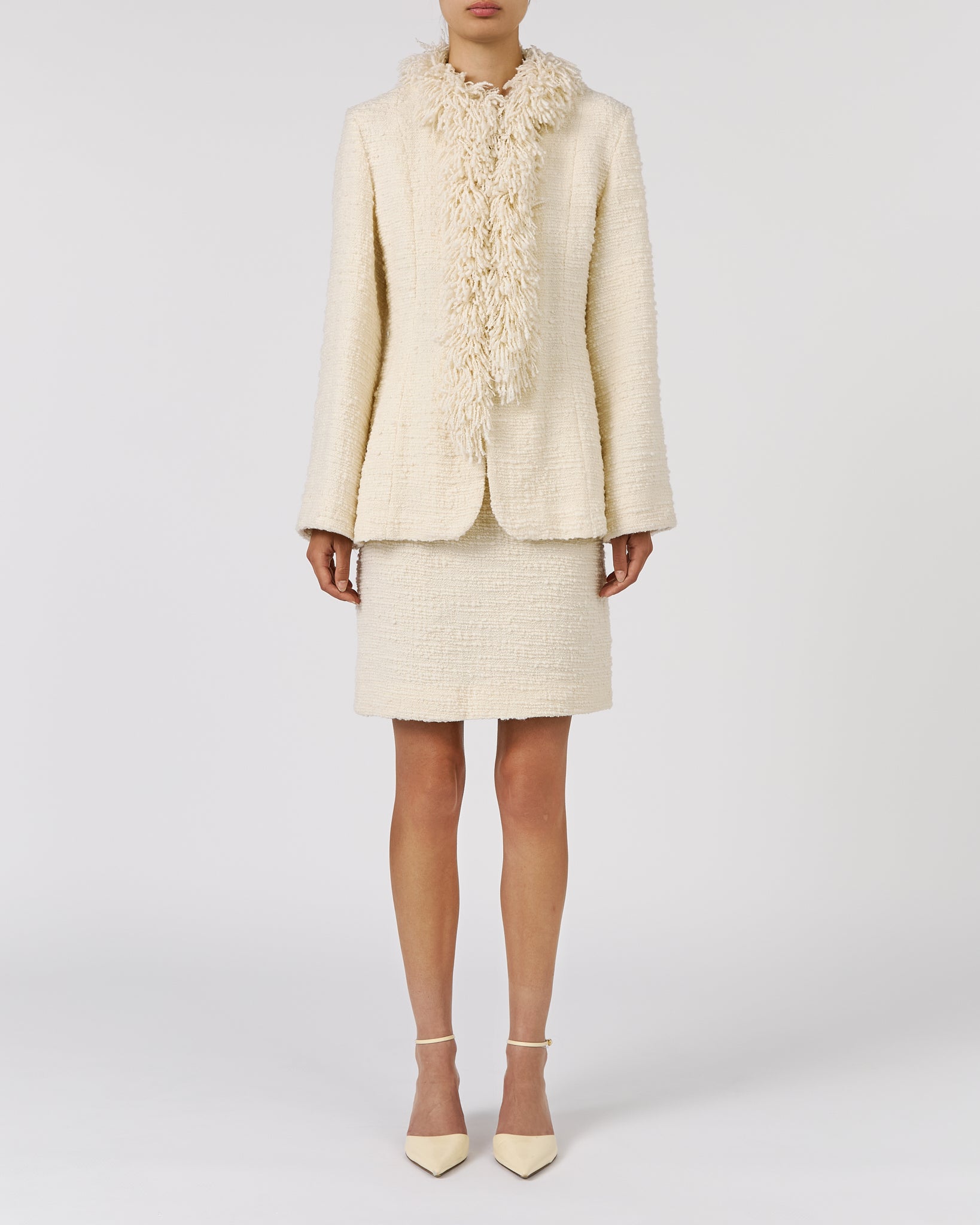VANILLA FRINGE TRADER JACKET – LIBEROWE