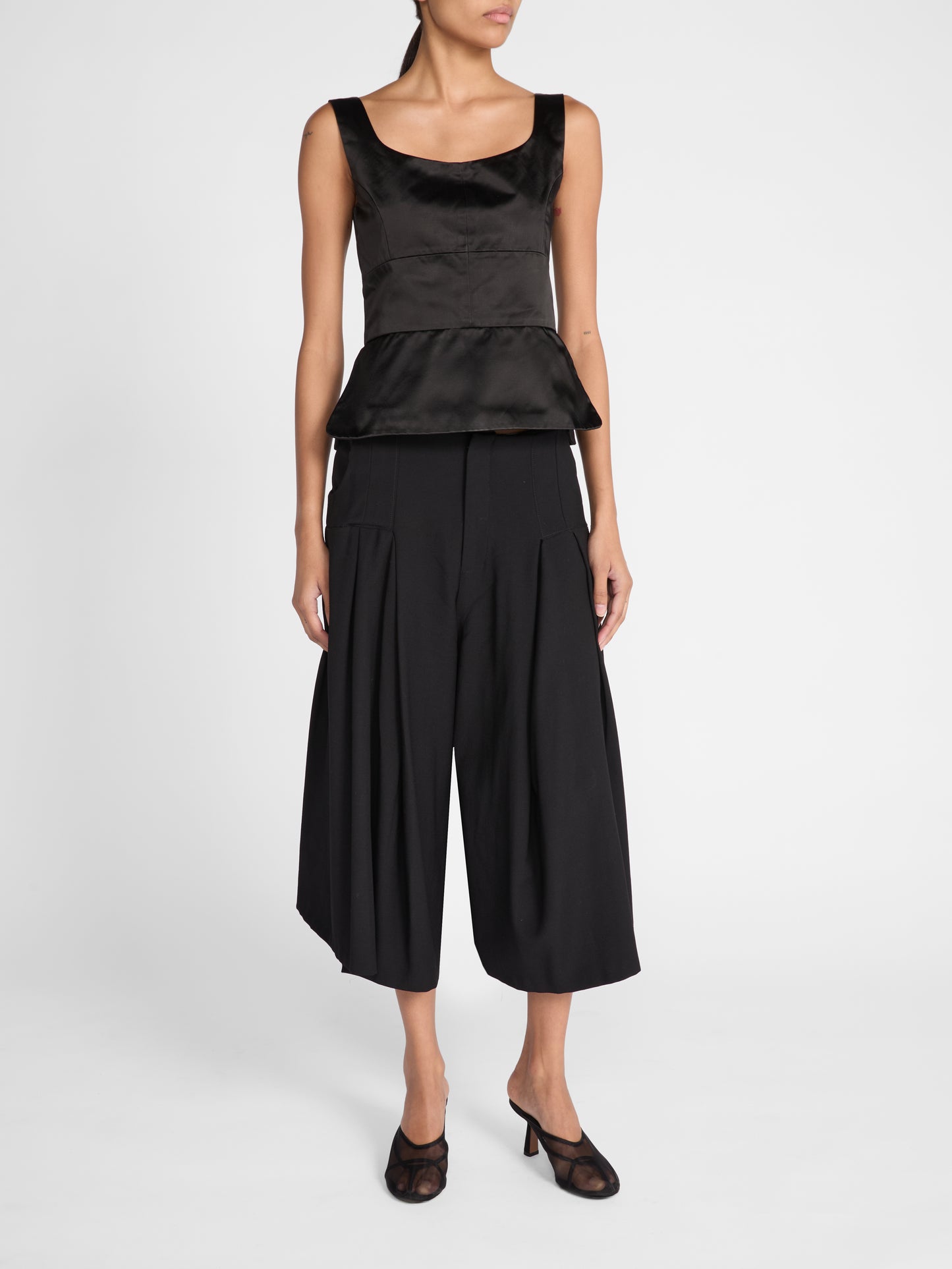 TRIPLE PLEAT CULOTTES