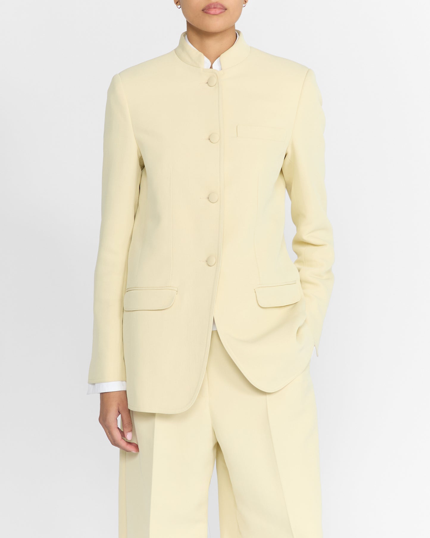 ALEF JACKET IN ALMOND BUTTER