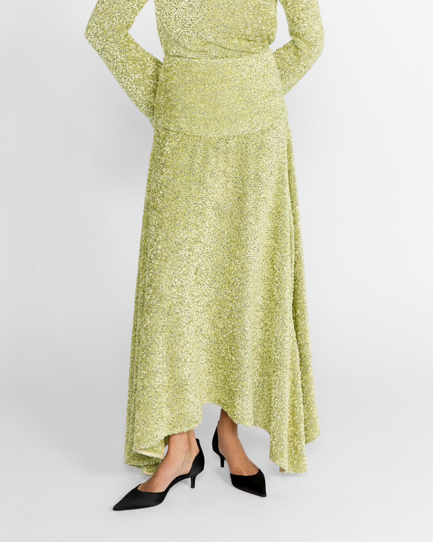 INGRID SKIRT IN CHENILLE TWEED
