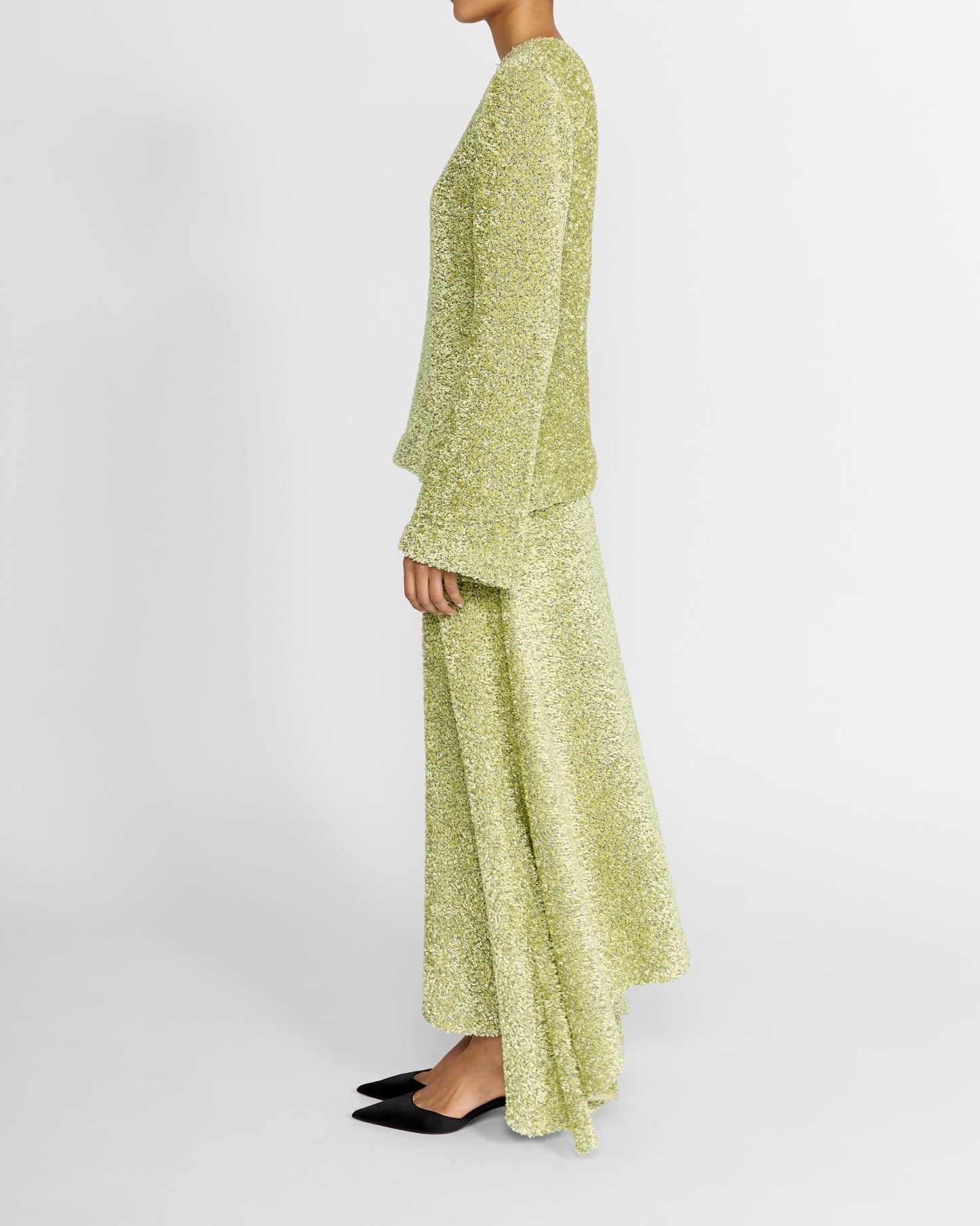 INGRID SKIRT IN CHENILLE TWEED