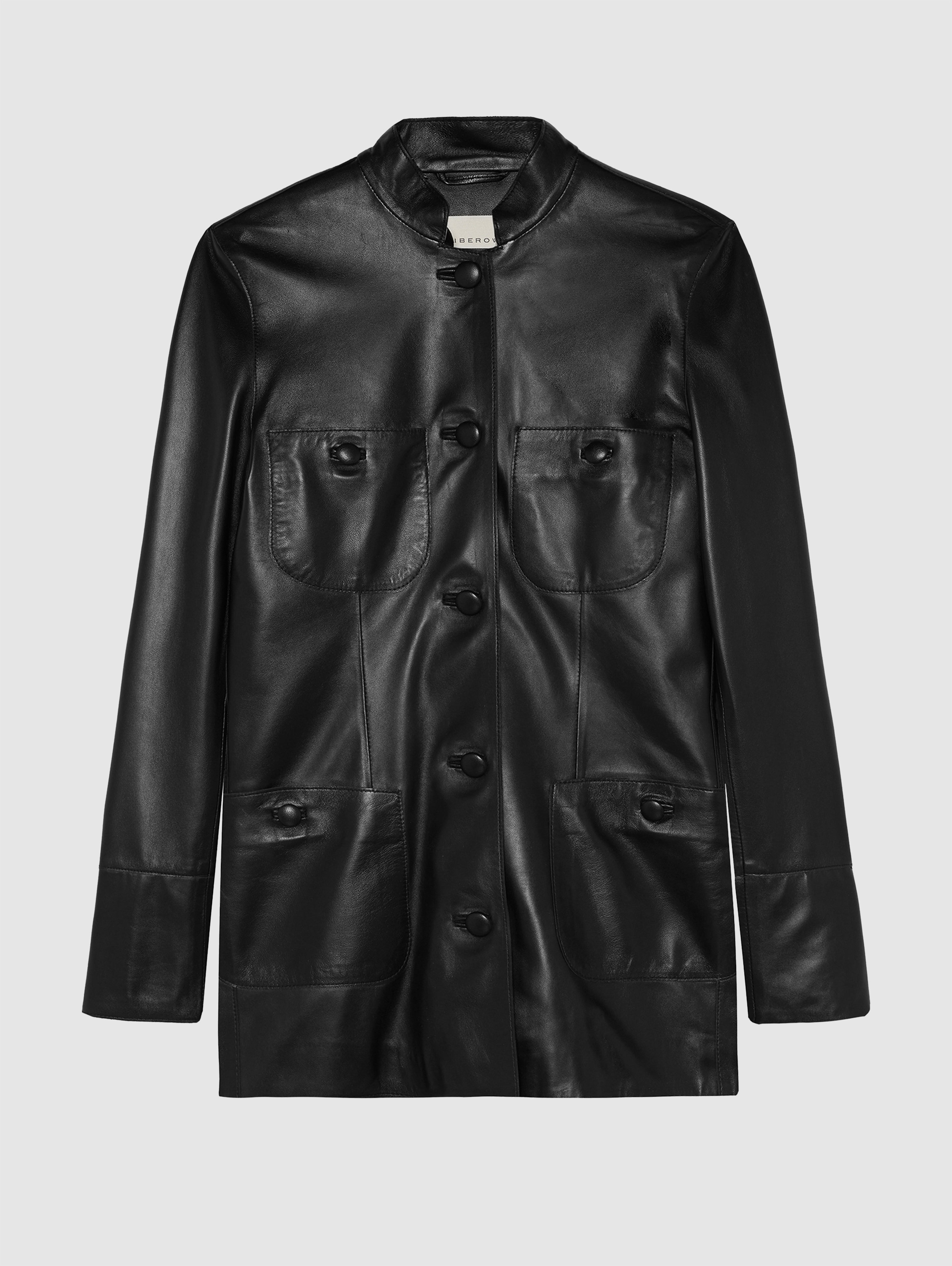 Raja Signature Jacket in Black Wool and Velvet | Liberowe – LIBEROWE