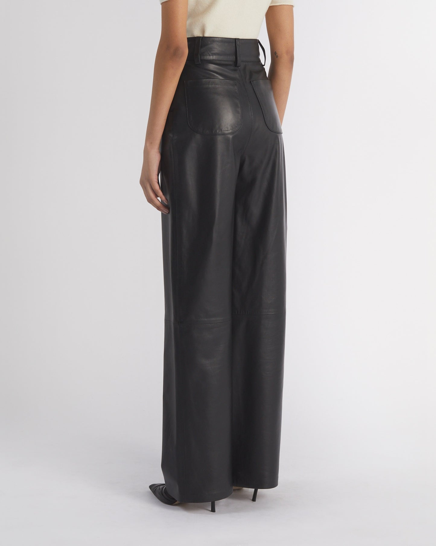 ALBA LEATHER TROUSERS