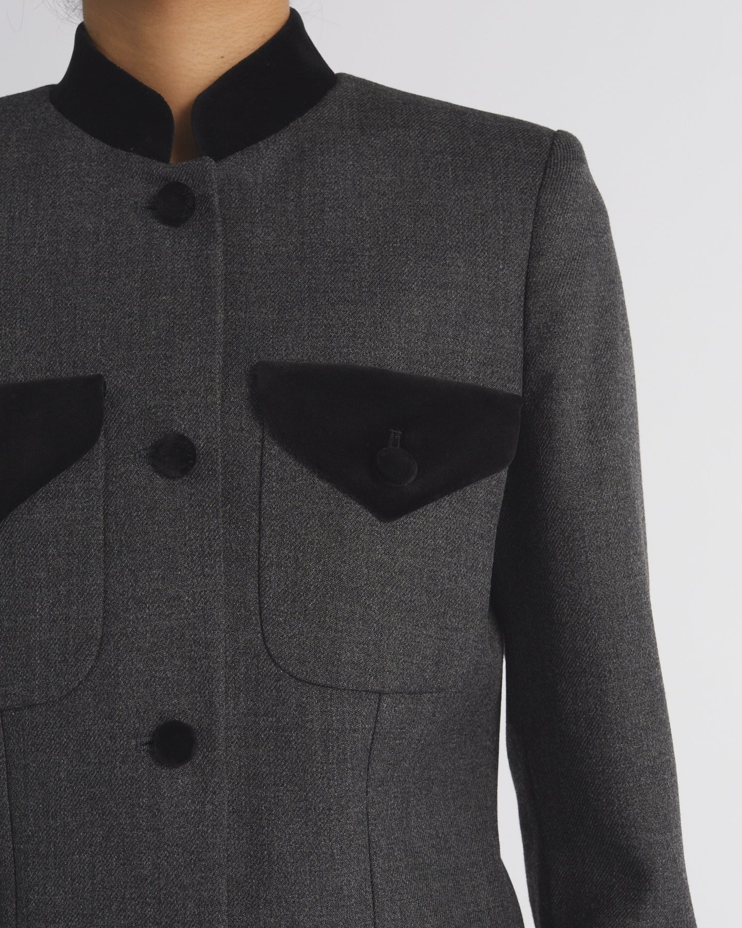 GREY RAJA SIGNATURE JACKET