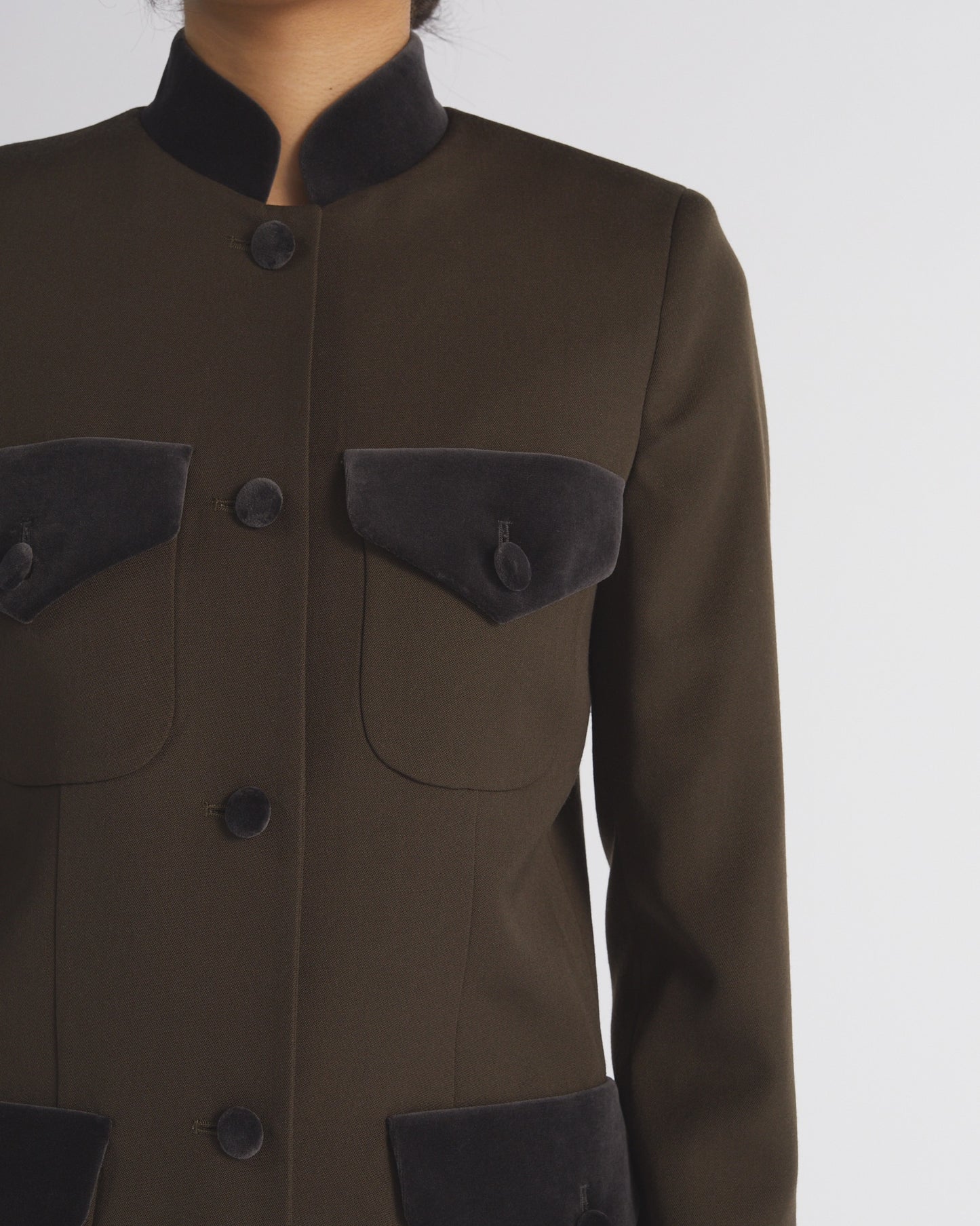 BROWN RAJA SIGNATURE JACKET