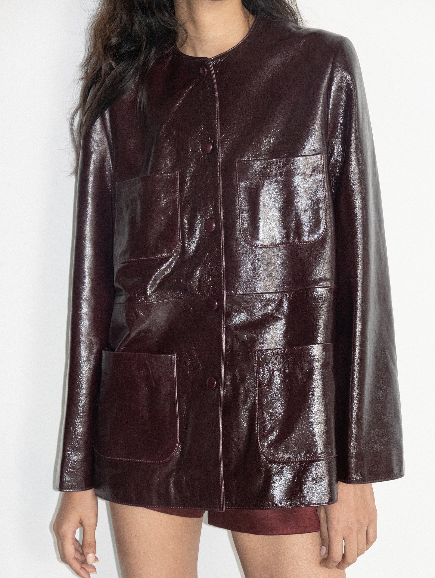 MOREEN LEATHER JACKET