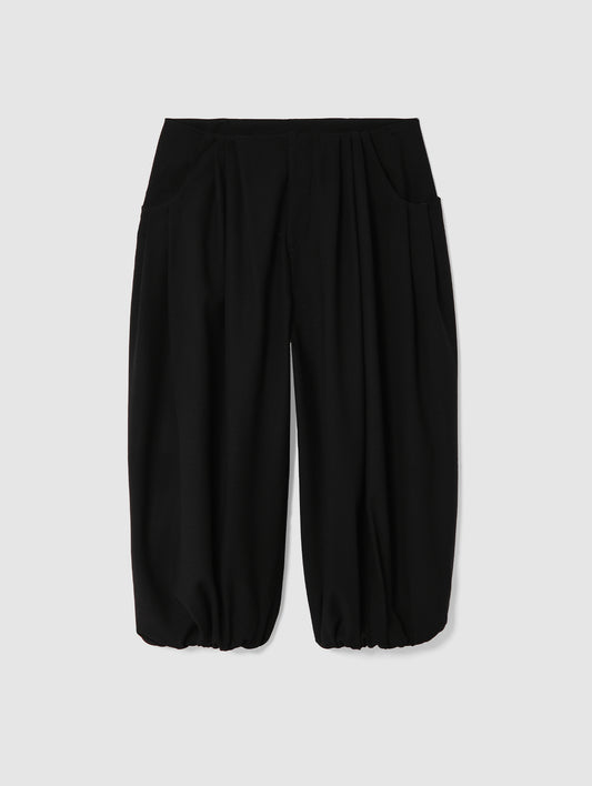 ARDEN BALLOON TROUSERS BLACK