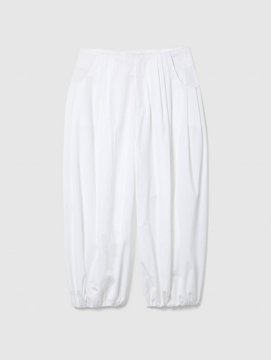 ARDEN BALLOON TROUSERS WHITE