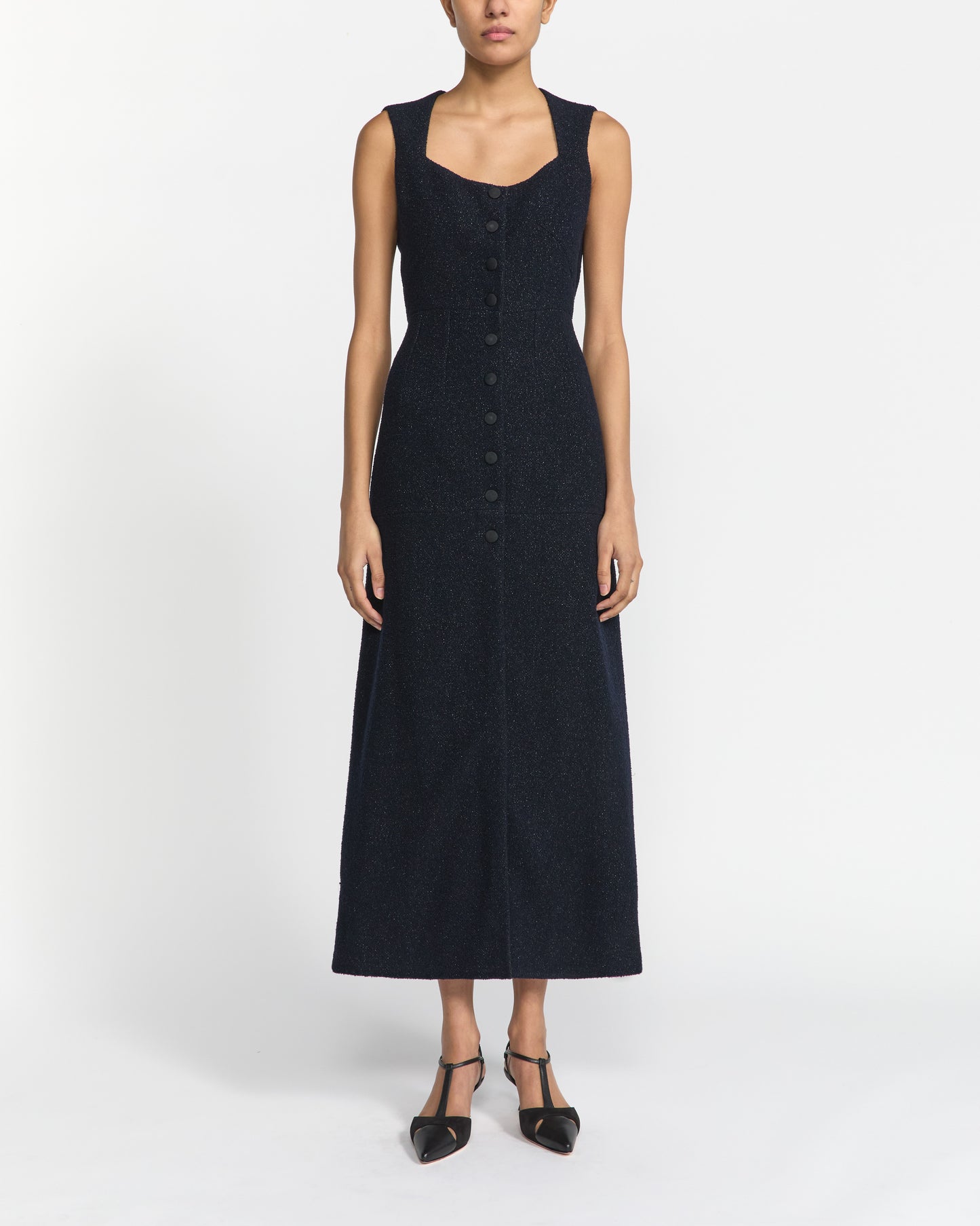 SHIMMER TWEED AVERY DRESS