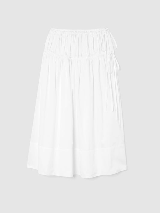EVE SKIRT WHITE COTTON