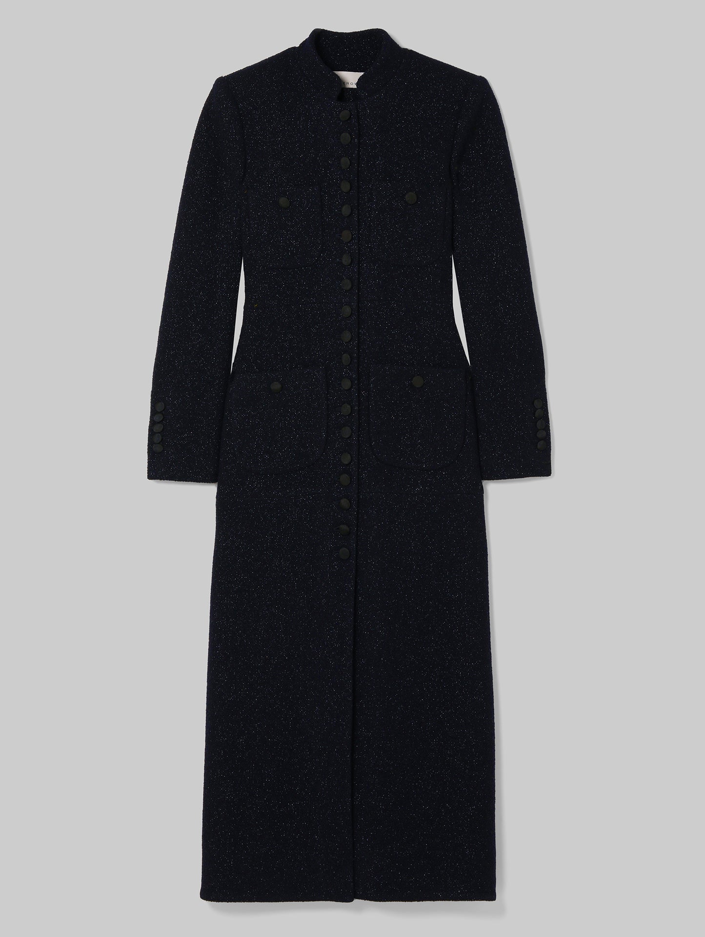 SHIMMER TWEED IMPERIAL COAT
