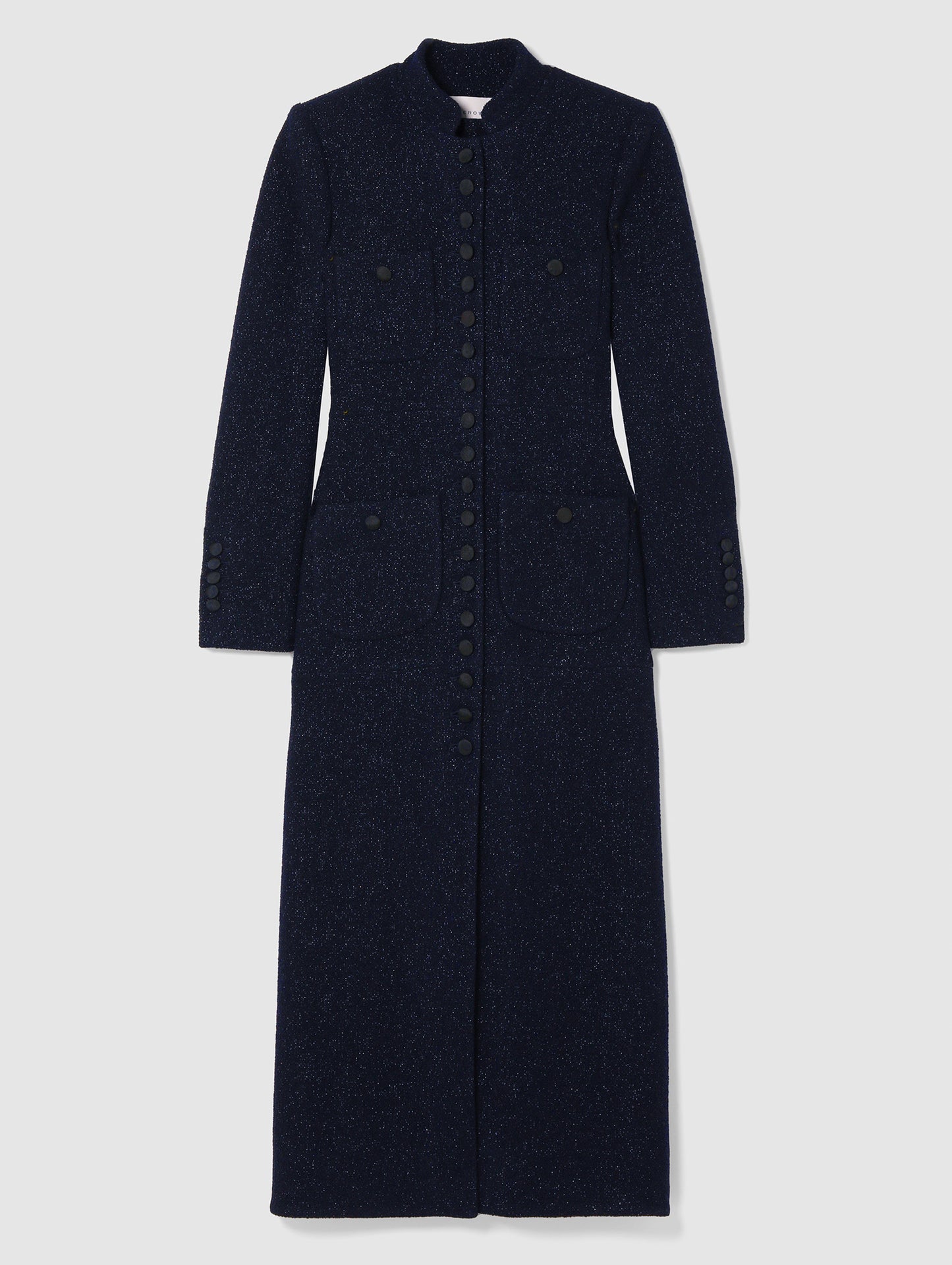 SHIMMER TWEED IMPERIAL COAT